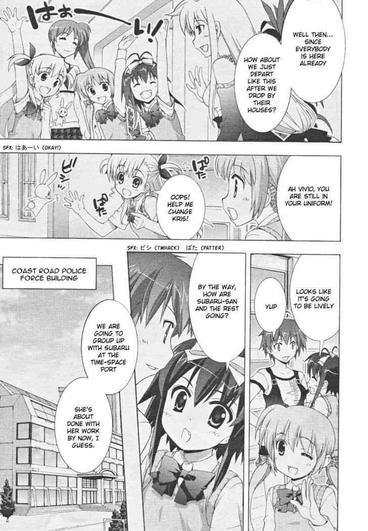 Mahou Shoujo Lyrical Nanoha Vivid Chapter 8 page 22 - Chapter 8 : Brand New Stage