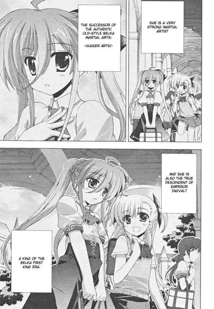 Mahou Shoujo Lyrical Nanoha Vivid Chapter 8 page 6 - Chapter 8 : Brand New Stage