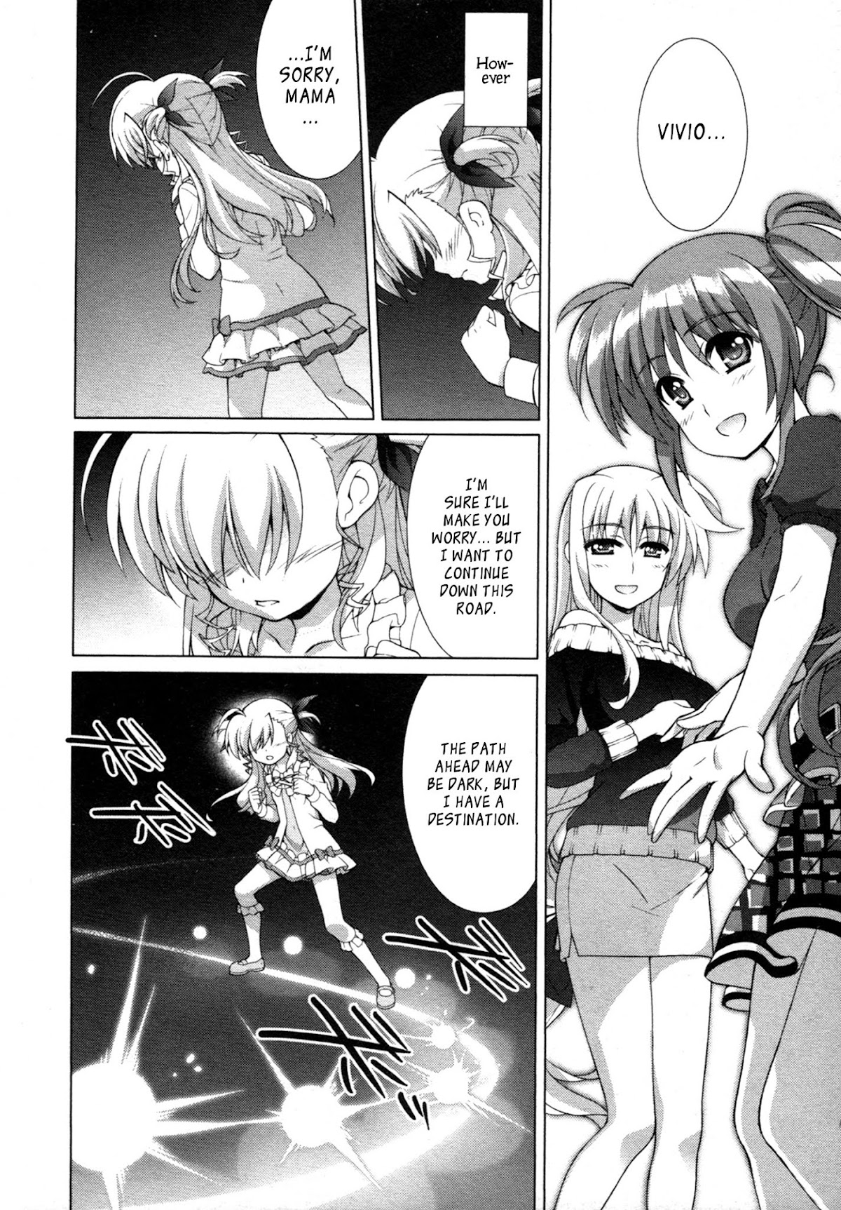 Mahou Shoujo Lyrical Nanoha Vivid Chapter 80 page 22 - Chapter 80 : Domain