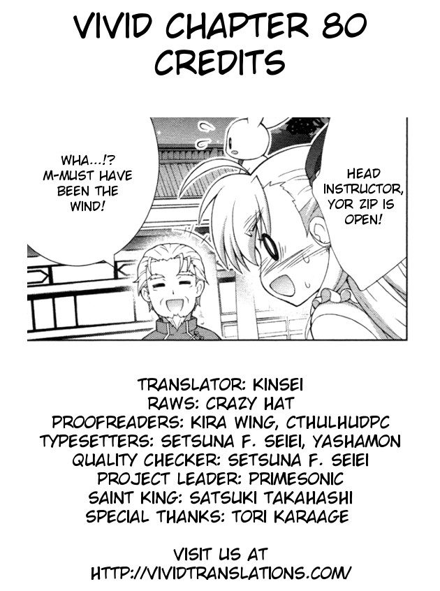 Mahou Shoujo Lyrical Nanoha Vivid Chapter 80 page 31 - Chapter 80 : Domain