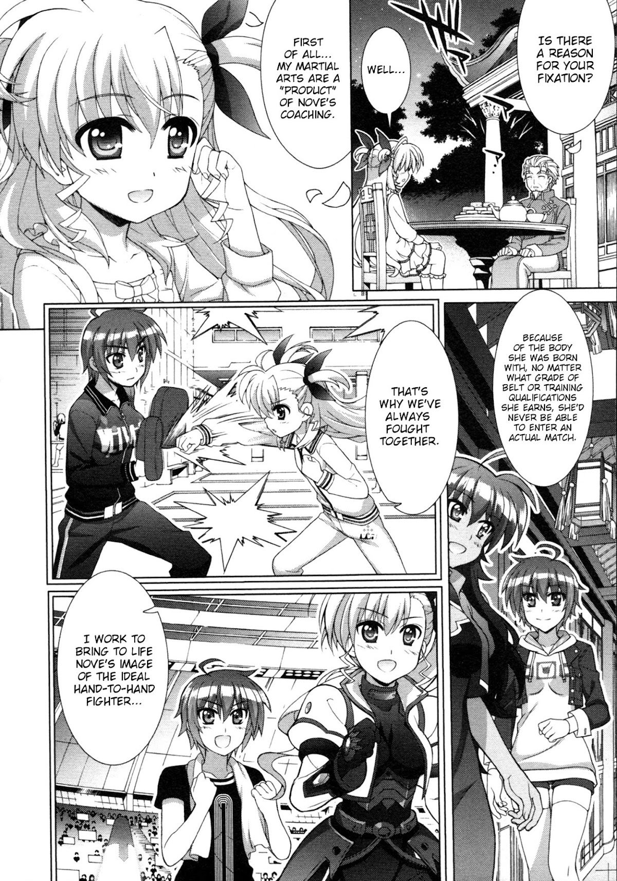 Mahou Shoujo Lyrical Nanoha Vivid Chapter 80 page 8 - Chapter 80 : Domain