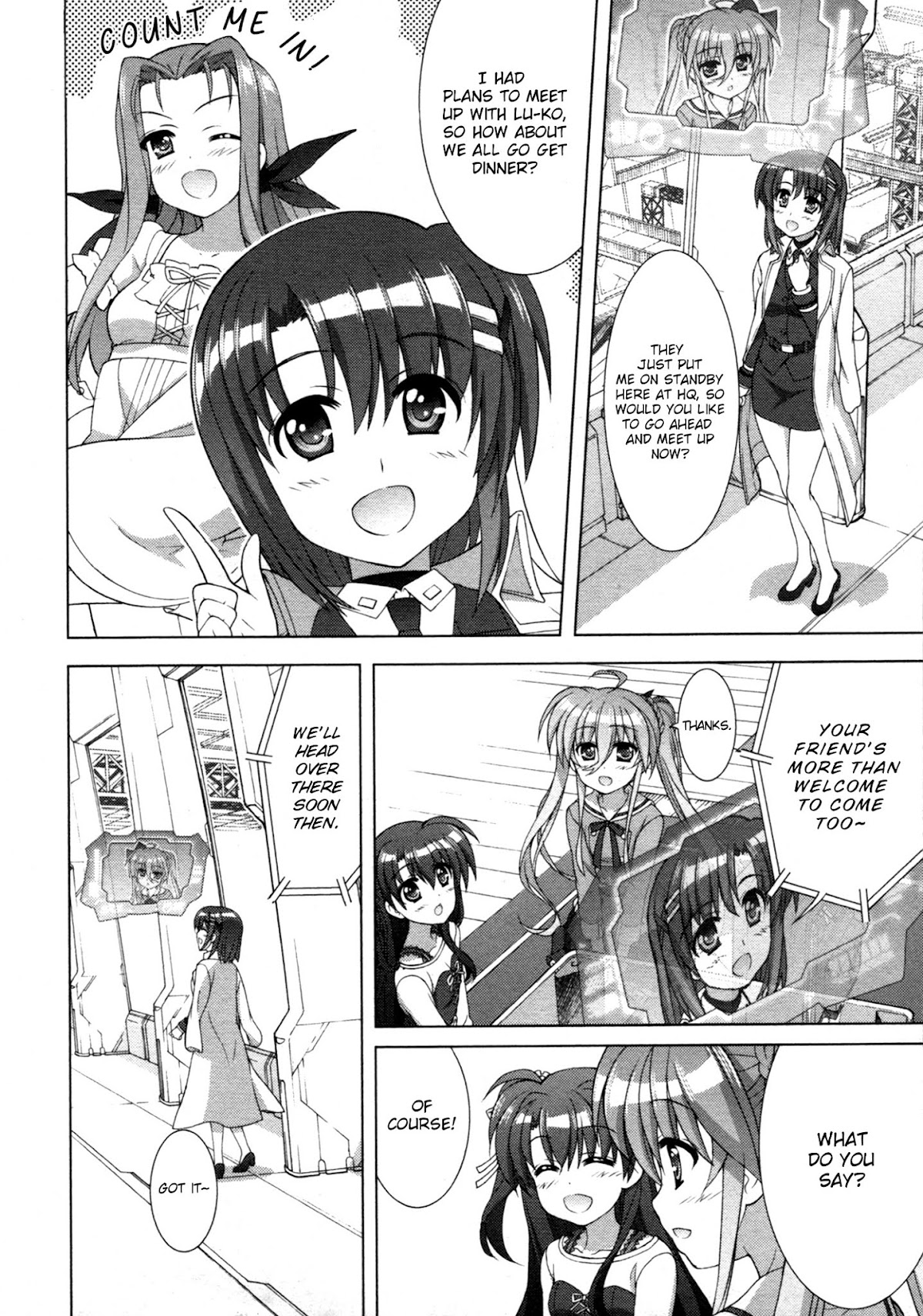 Mahou Shoujo Lyrical Nanoha Vivid Chapter 81 page 10 - Chapter 81 : Objective