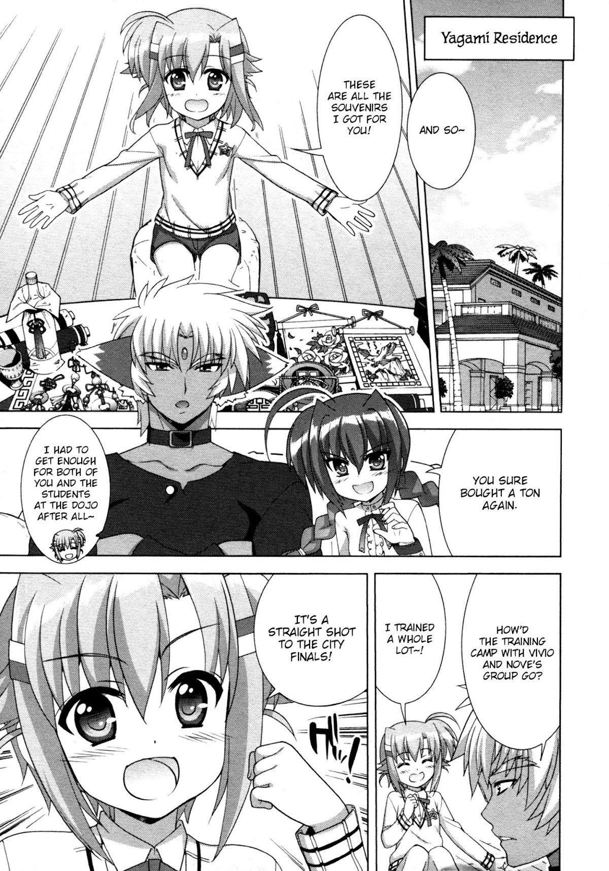 Mahou Shoujo Lyrical Nanoha Vivid Chapter 81 page 11 - Chapter 81 : Objective
