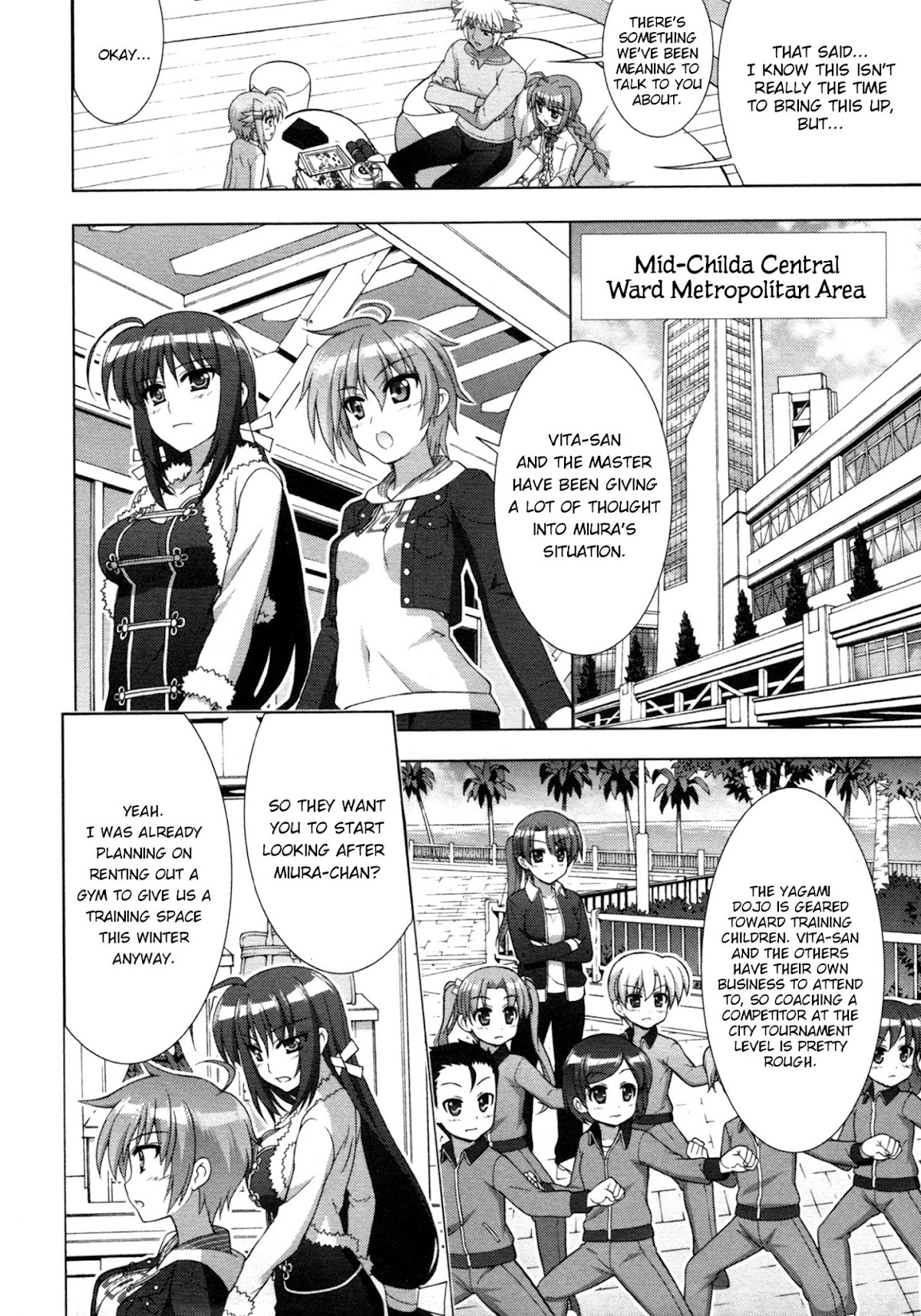 Mahou Shoujo Lyrical Nanoha Vivid Chapter 81 page 12 - Chapter 81 : Objective