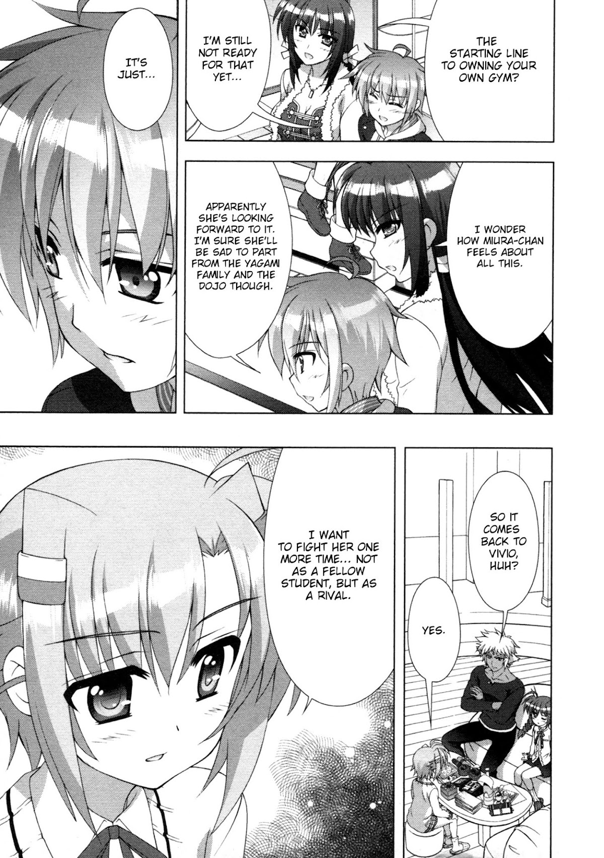 Mahou Shoujo Lyrical Nanoha Vivid Chapter 81 page 13 - Chapter 81 : Objective