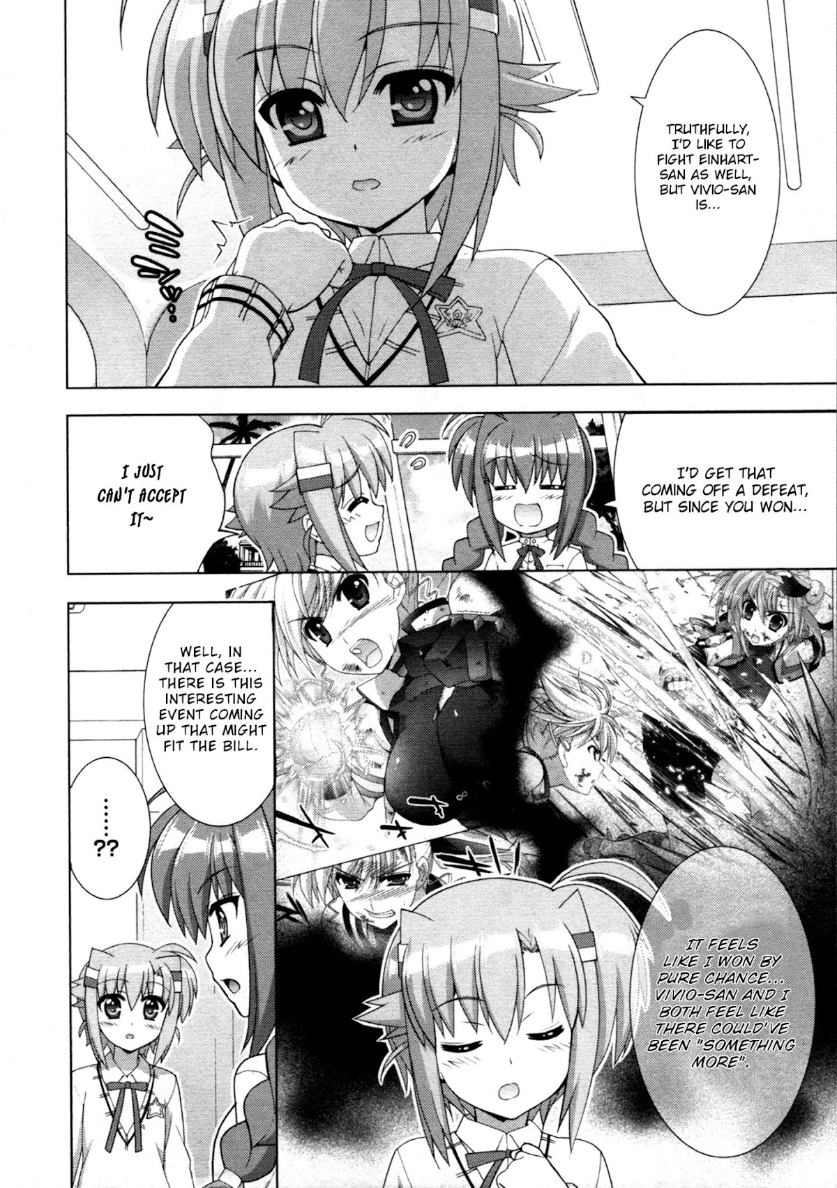 Mahou Shoujo Lyrical Nanoha Vivid Chapter 81 page 14 - Chapter 81 : Objective