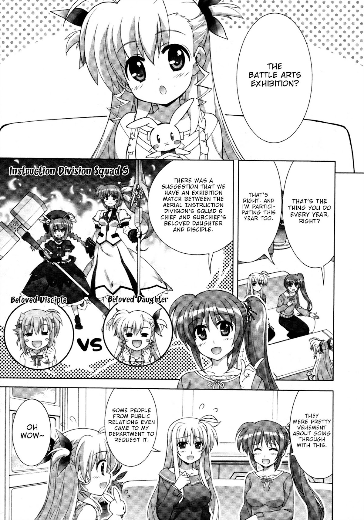Mahou Shoujo Lyrical Nanoha Vivid Chapter 81 page 15 - Chapter 81 : Objective