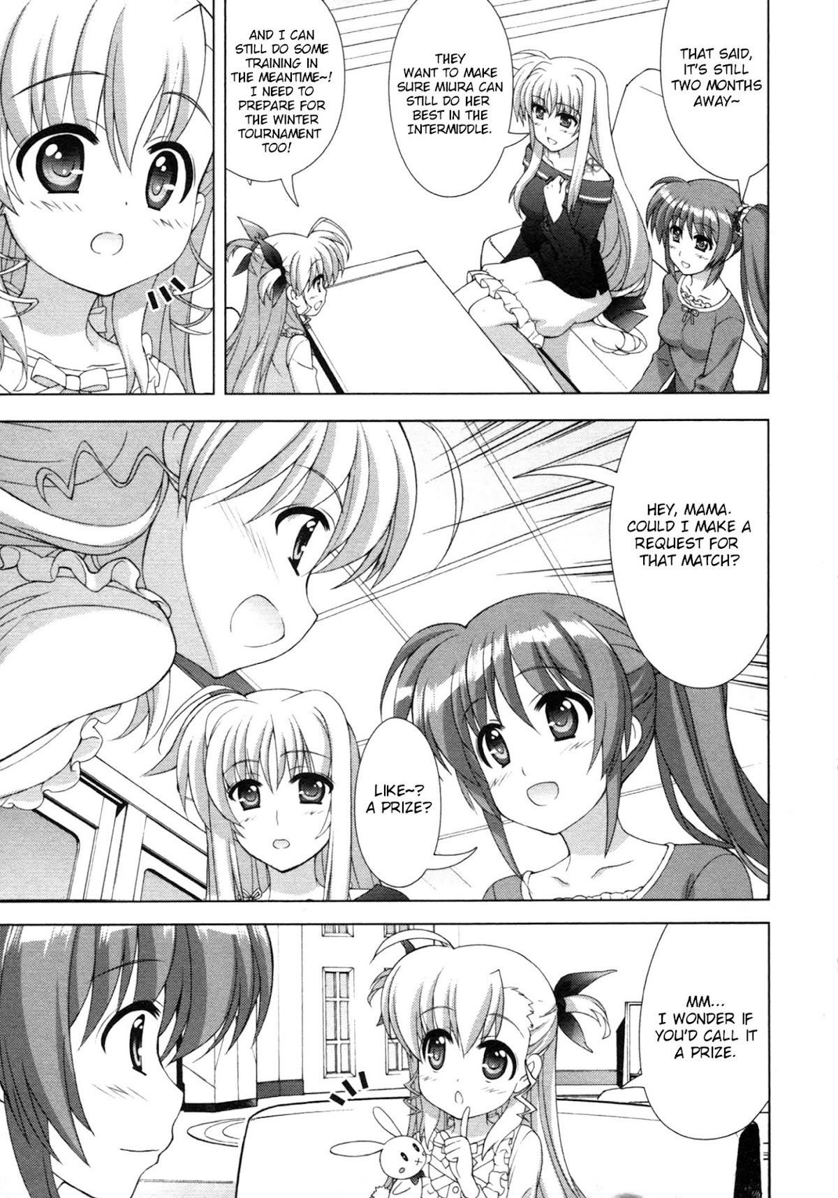 Mahou Shoujo Lyrical Nanoha Vivid Chapter 81 page 17 - Chapter 81 : Objective