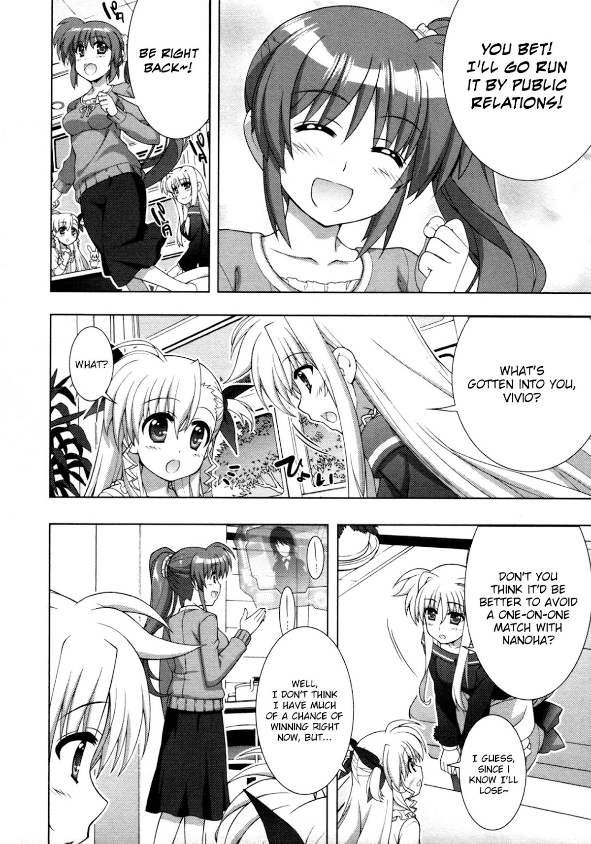 Mahou Shoujo Lyrical Nanoha Vivid Chapter 81 page 20 - Chapter 81 : Objective