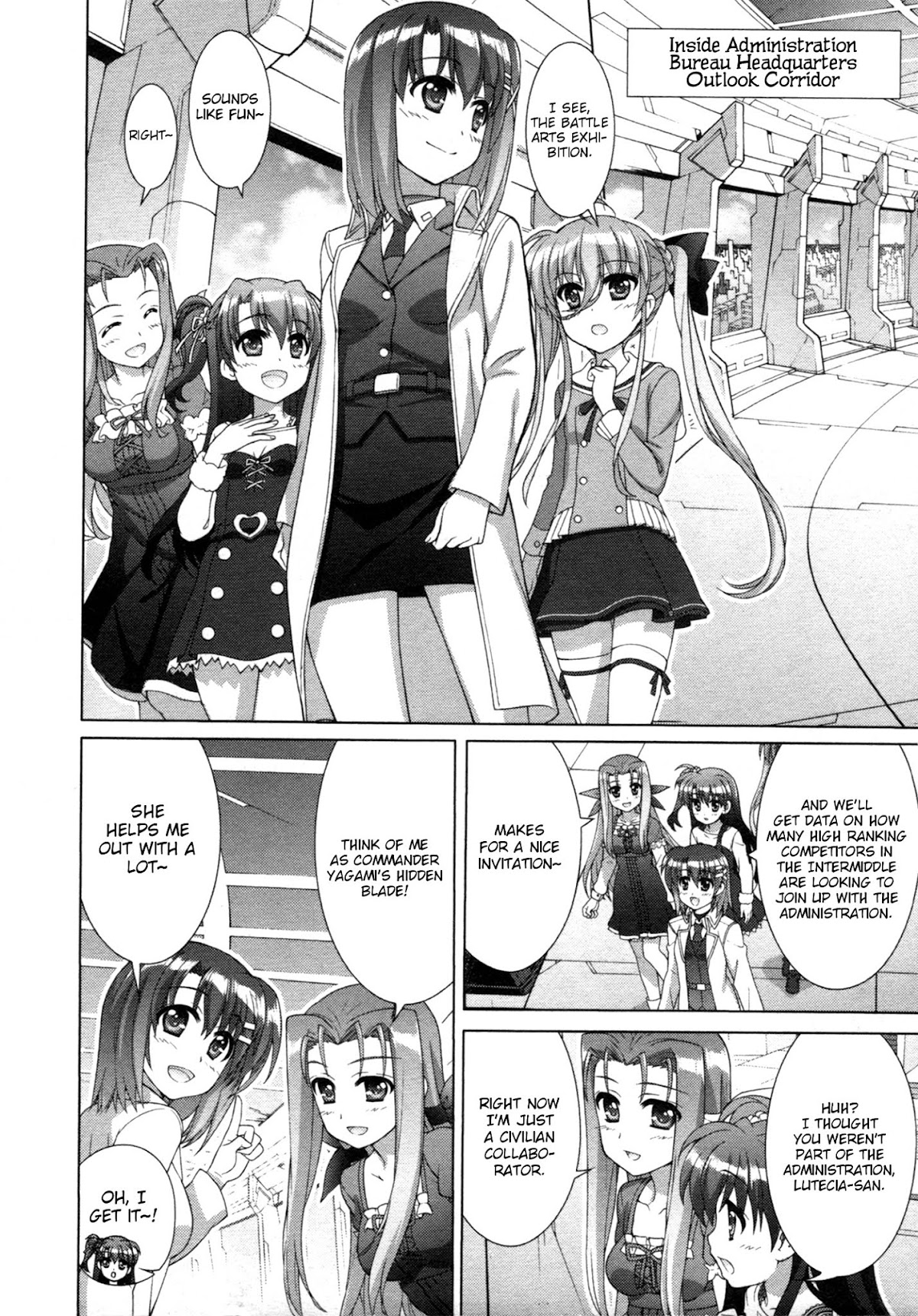Mahou Shoujo Lyrical Nanoha Vivid Chapter 81 page 22 - Chapter 81 : Objective