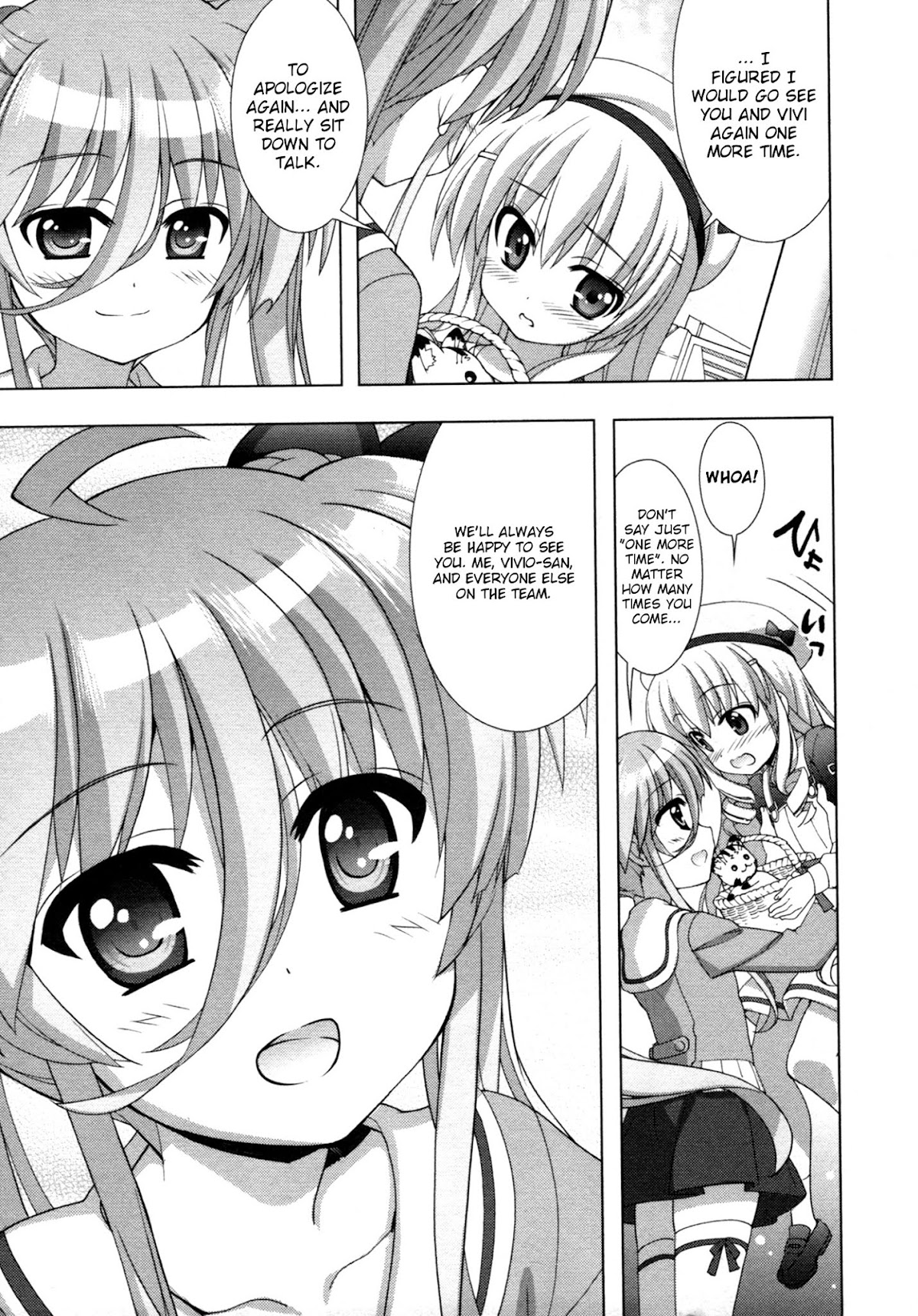 Mahou Shoujo Lyrical Nanoha Vivid Chapter 81 page 25 - Chapter 81 : Objective