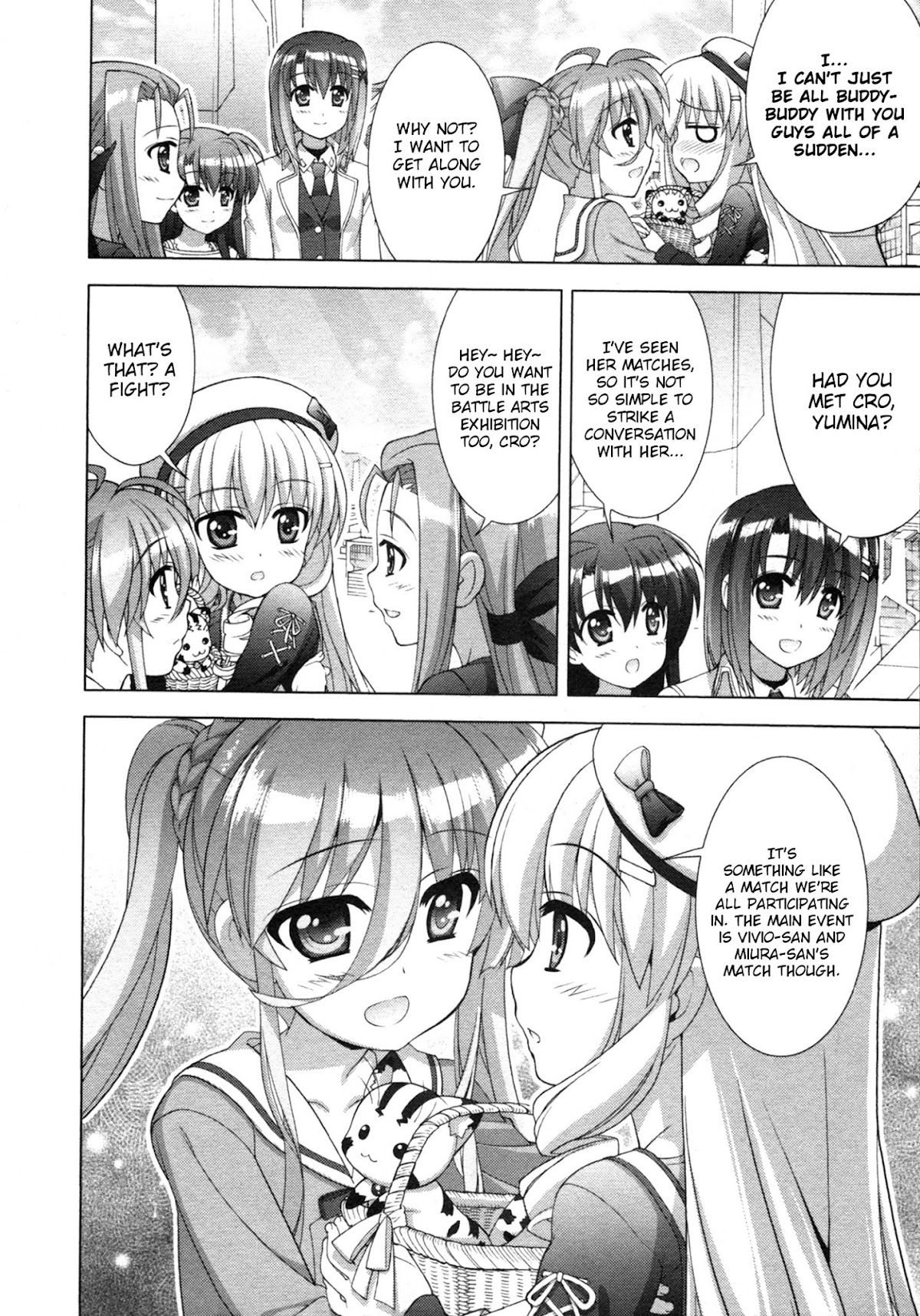 Mahou Shoujo Lyrical Nanoha Vivid Chapter 81 page 26 - Chapter 81 : Objective