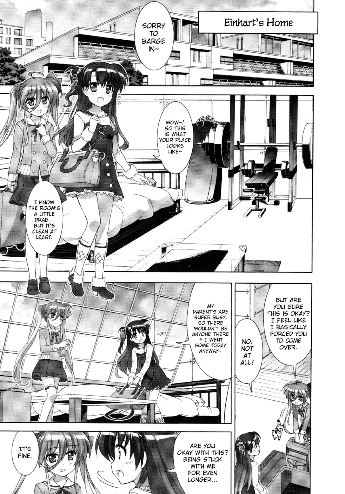 Mahou Shoujo Lyrical Nanoha Vivid Chapter 81 page 5 - Chapter 81 : Objective
