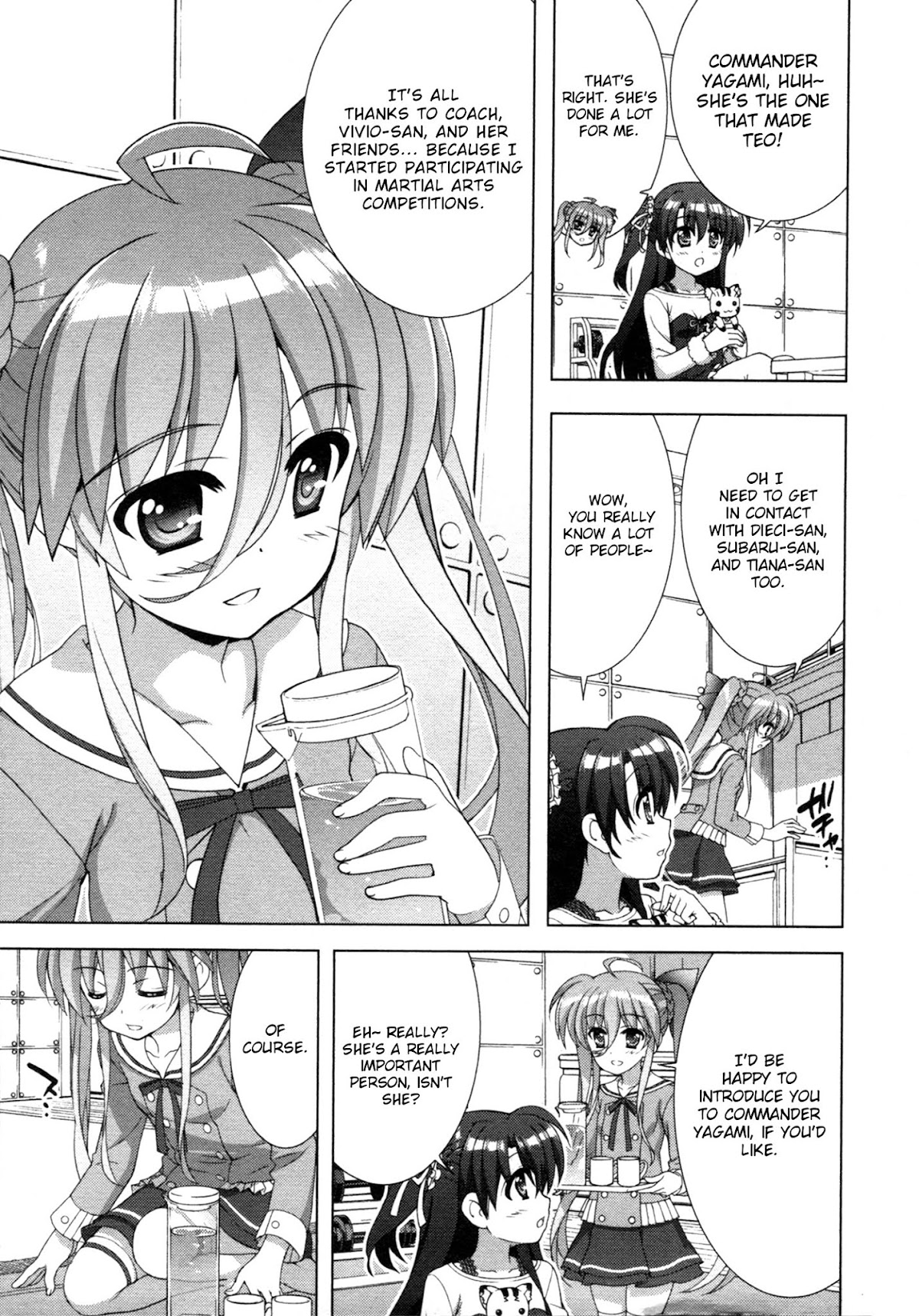 Mahou Shoujo Lyrical Nanoha Vivid Chapter 81 page 7 - Chapter 81 : Objective