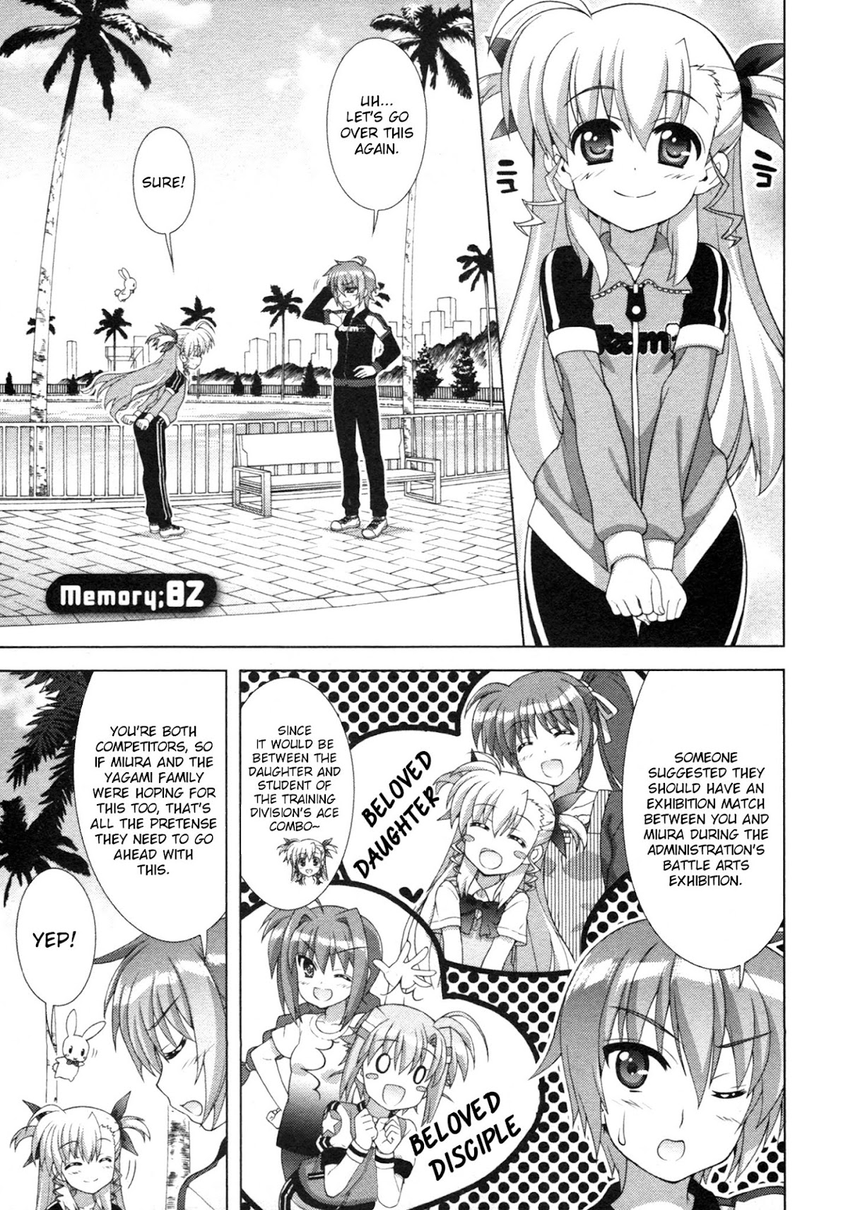 Mahou Shoujo Lyrical Nanoha Vivid Chapter 82 page 1 - Chapter 82 : Anticipation