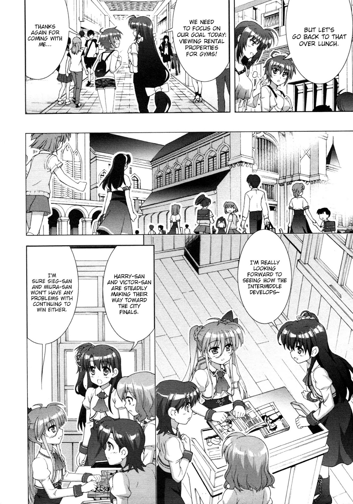 Mahou Shoujo Lyrical Nanoha Vivid Chapter 82 page 10 - Chapter 82 : Anticipation