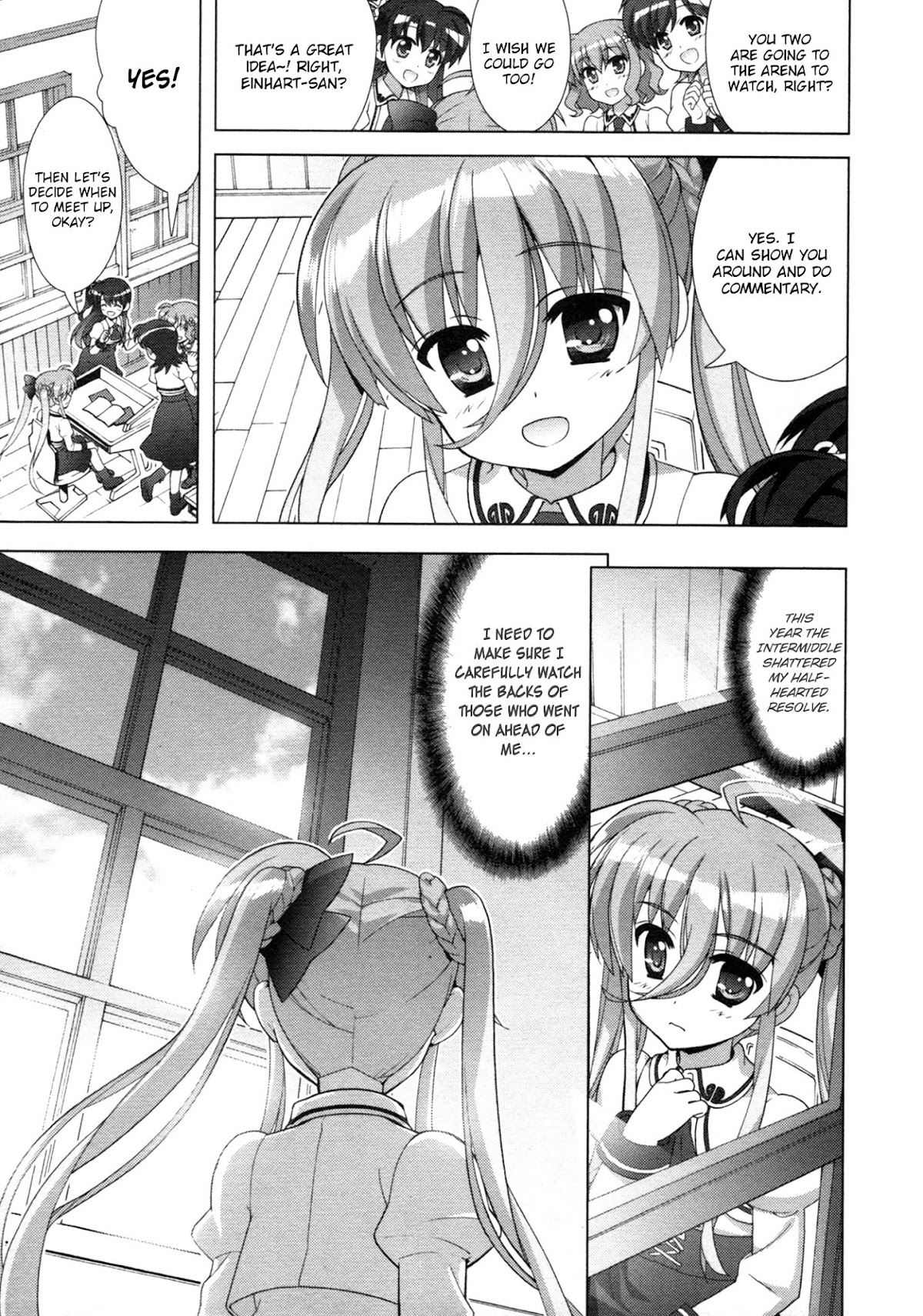 Mahou Shoujo Lyrical Nanoha Vivid Chapter 82 page 11 - Chapter 82 : Anticipation