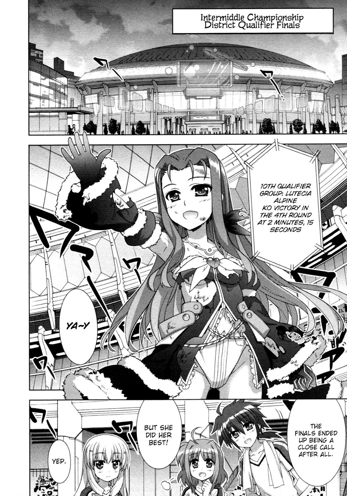 Mahou Shoujo Lyrical Nanoha Vivid Chapter 82 page 12 - Chapter 82 : Anticipation