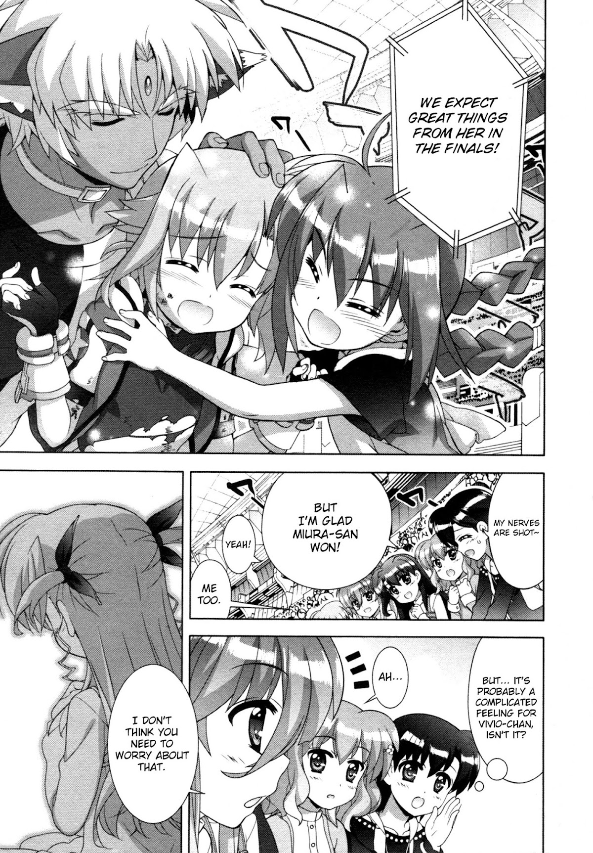 Mahou Shoujo Lyrical Nanoha Vivid Chapter 82 page 17 - Chapter 82 : Anticipation