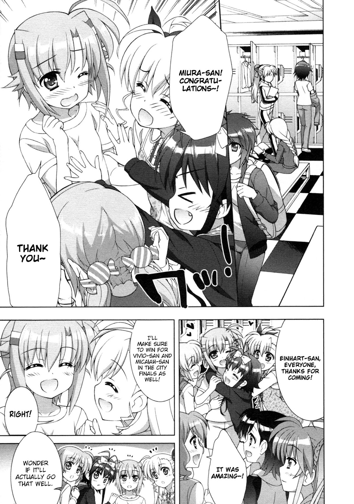 Mahou Shoujo Lyrical Nanoha Vivid Chapter 82 page 19 - Chapter 82 : Anticipation