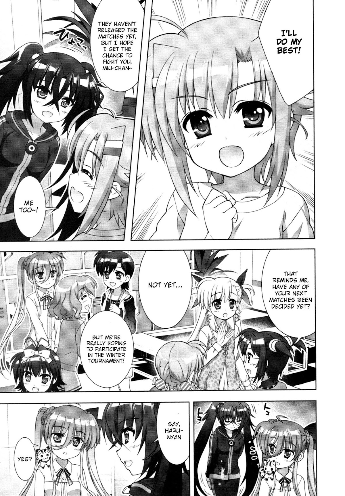 Mahou Shoujo Lyrical Nanoha Vivid Chapter 82 page 21 - Chapter 82 : Anticipation