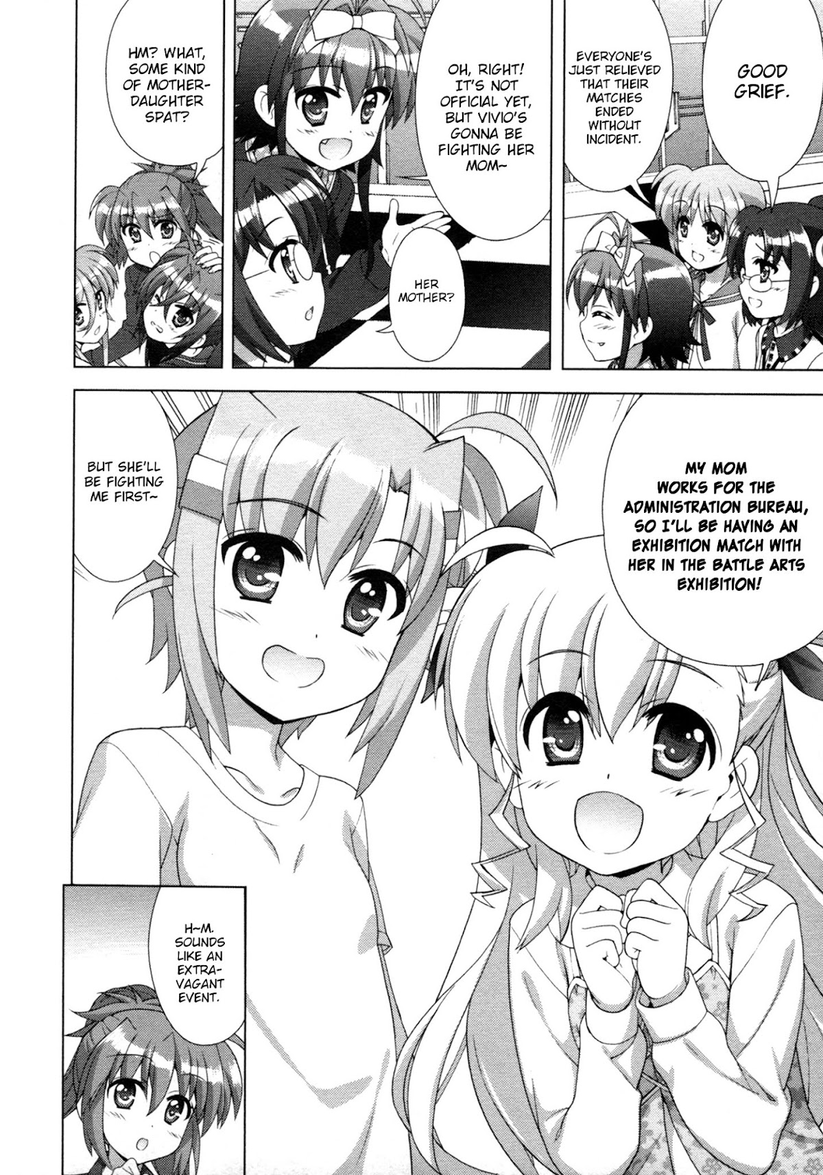 Mahou Shoujo Lyrical Nanoha Vivid Chapter 82 page 25 - Chapter 82 : Anticipation