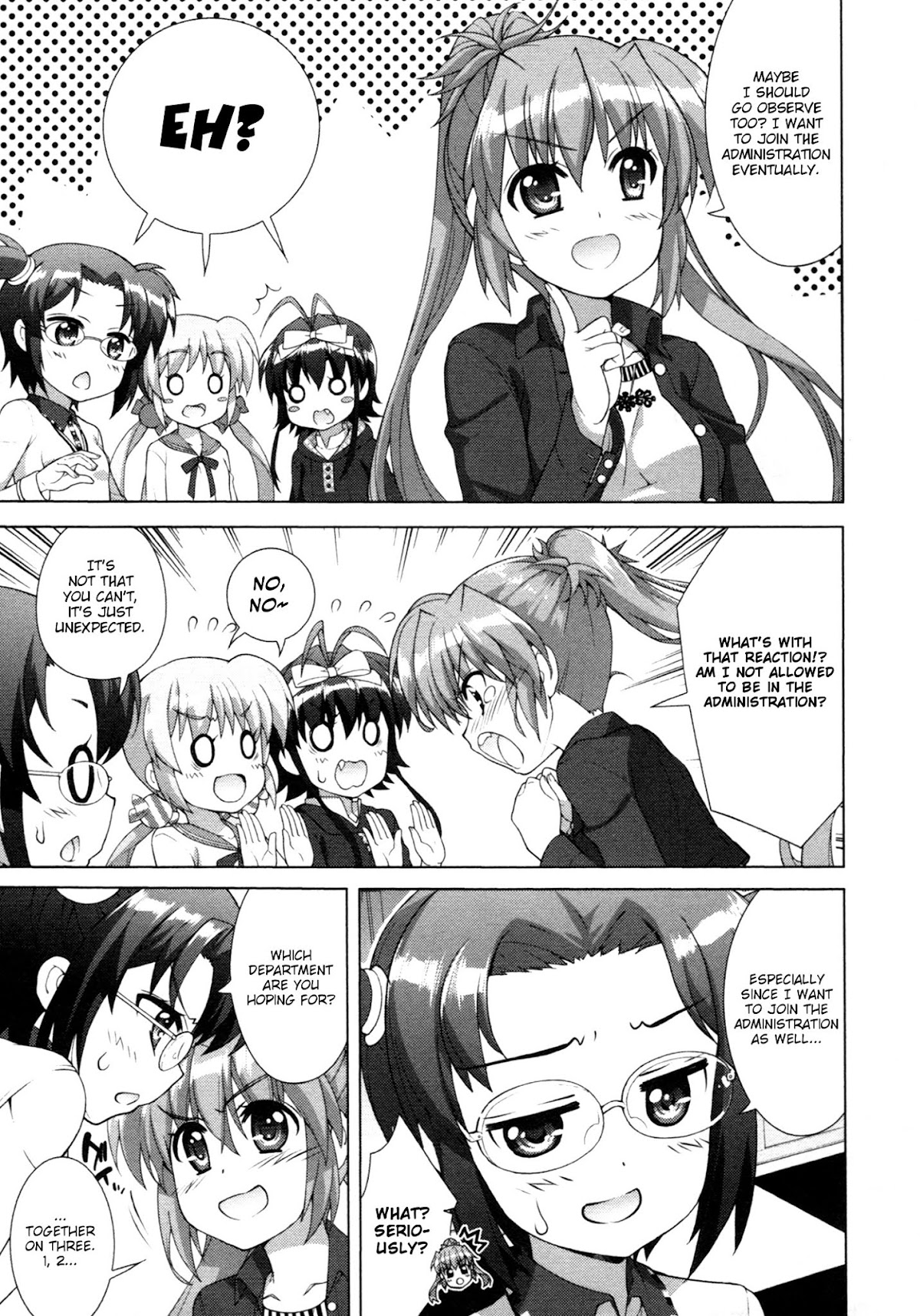Mahou Shoujo Lyrical Nanoha Vivid Chapter 82 page 26 - Chapter 82 : Anticipation
