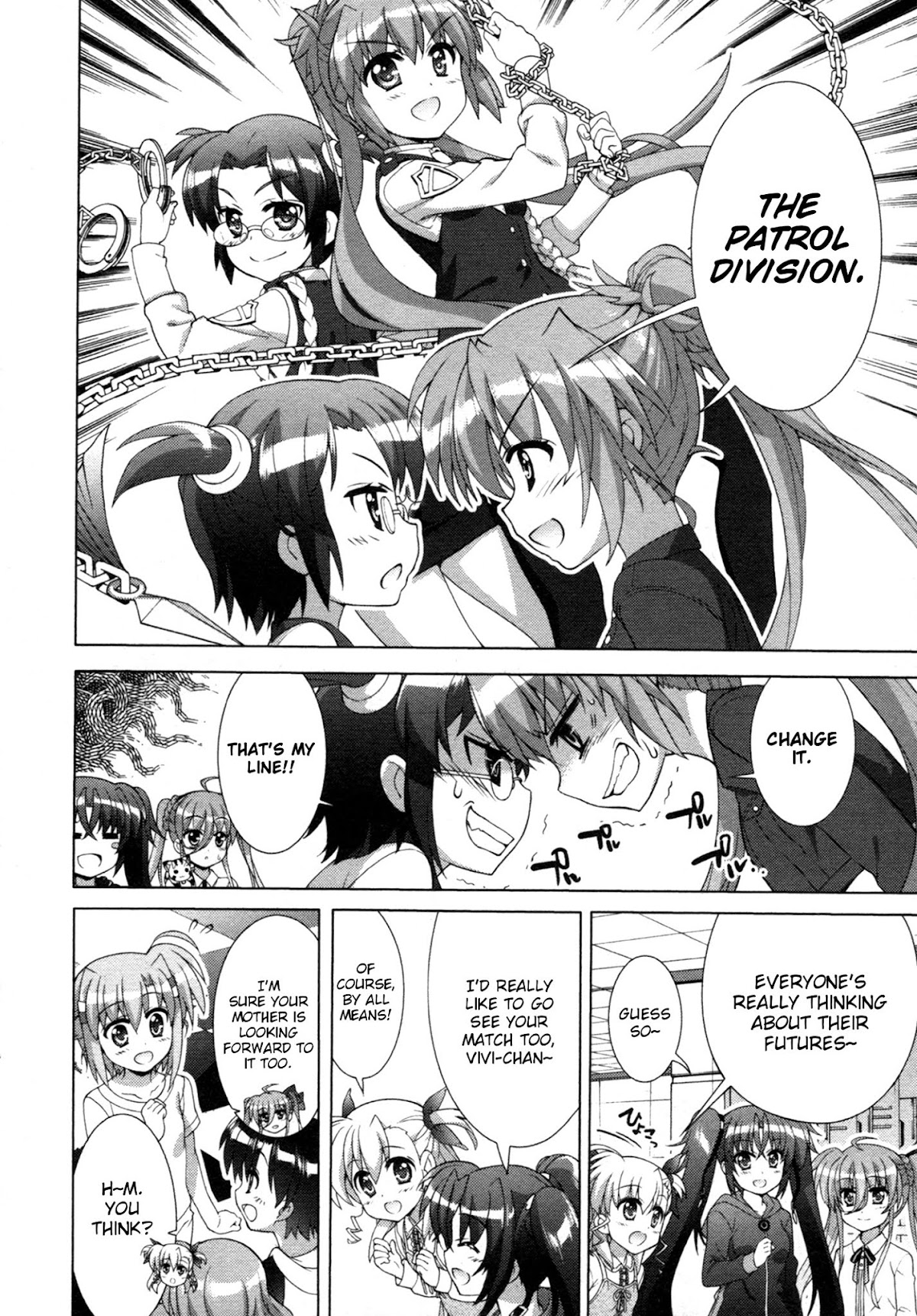 Mahou Shoujo Lyrical Nanoha Vivid Chapter 82 page 27 - Chapter 82 : Anticipation