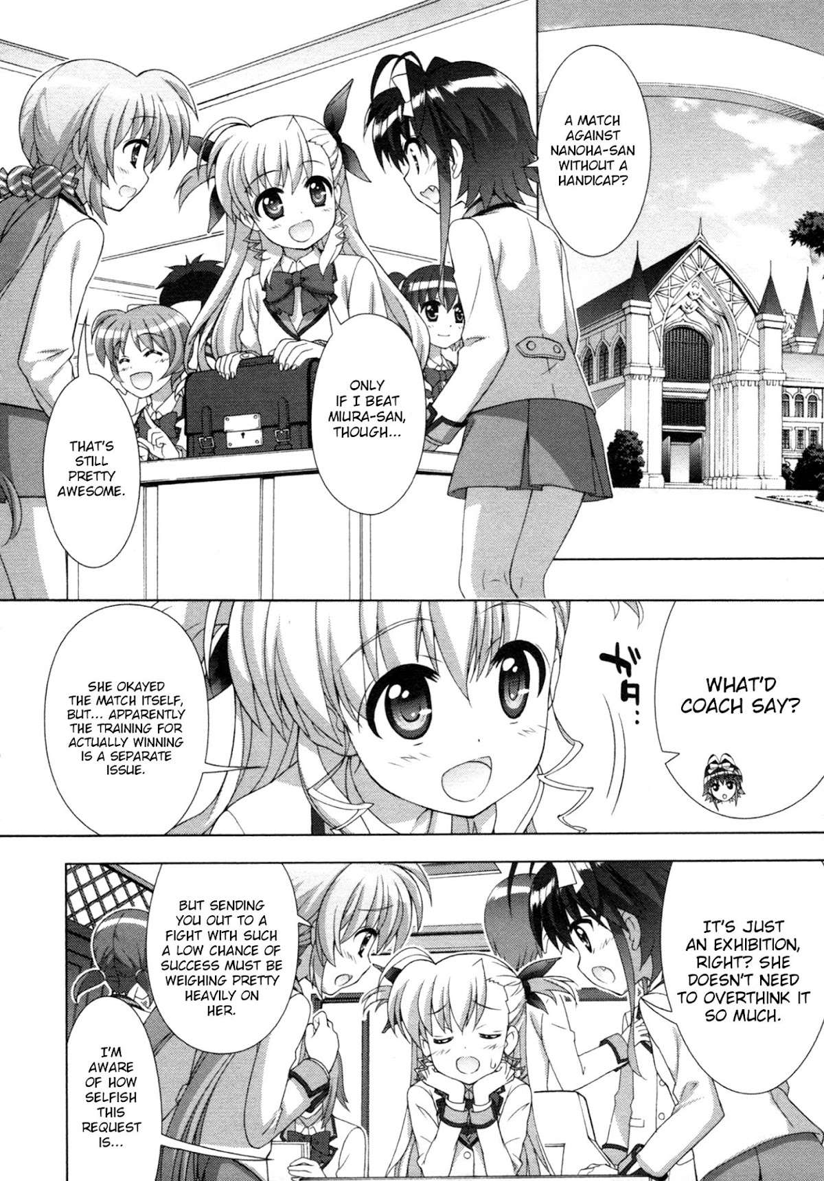 Mahou Shoujo Lyrical Nanoha Vivid Chapter 82 page 6 - Chapter 82 : Anticipation