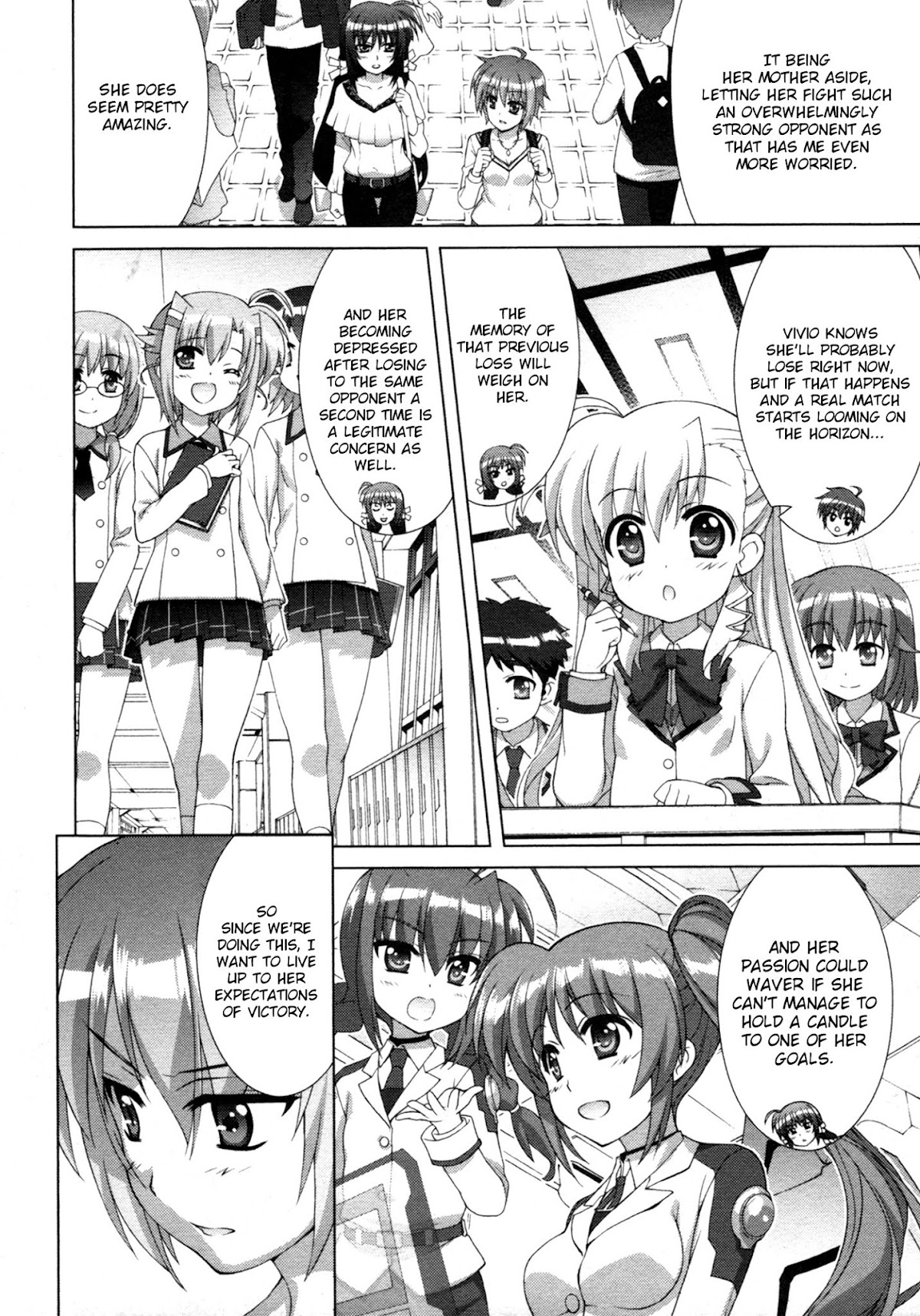 Mahou Shoujo Lyrical Nanoha Vivid Chapter 82 page 8 - Chapter 82 : Anticipation