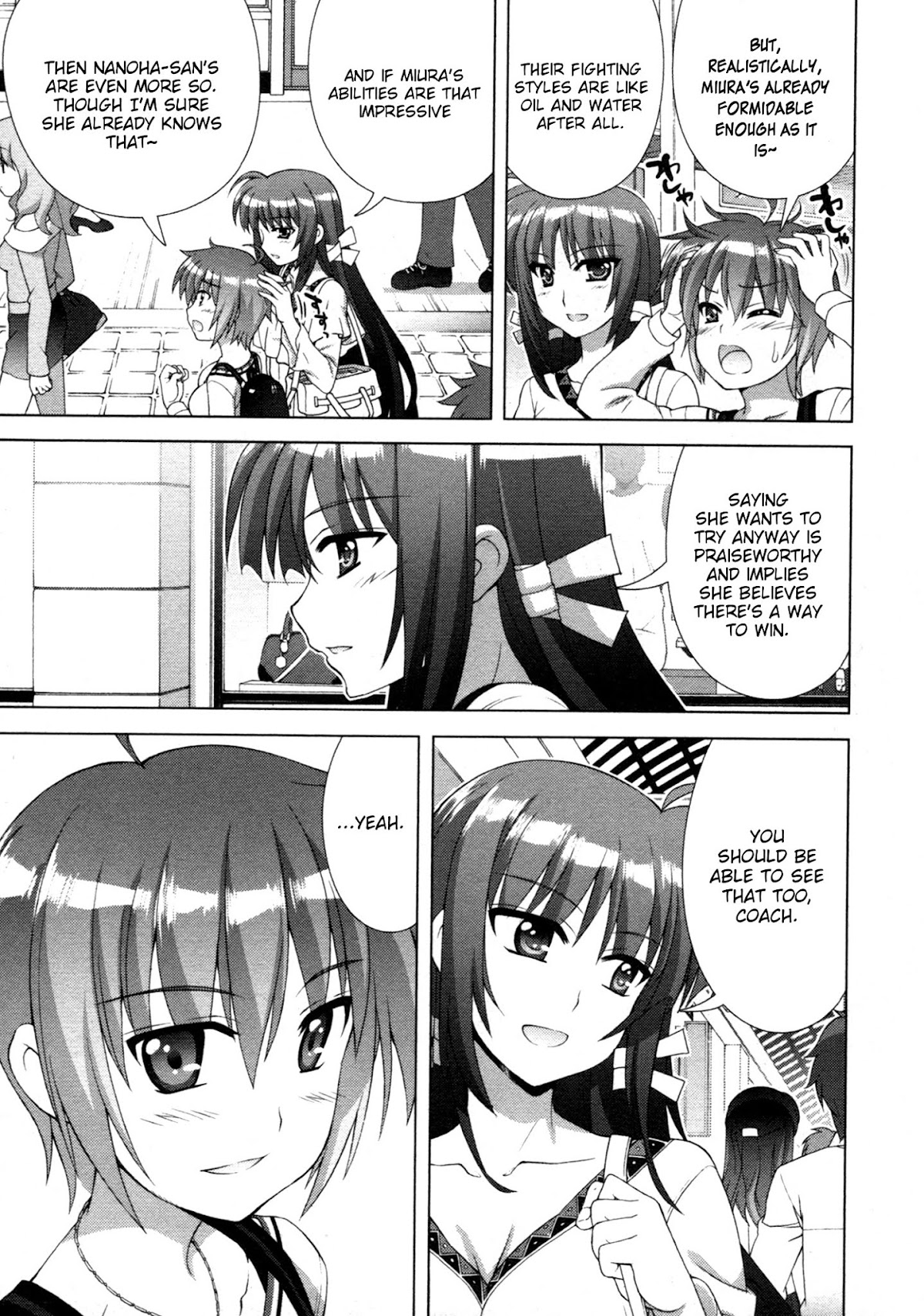 Mahou Shoujo Lyrical Nanoha Vivid Chapter 82 page 9 - Chapter 82 : Anticipation