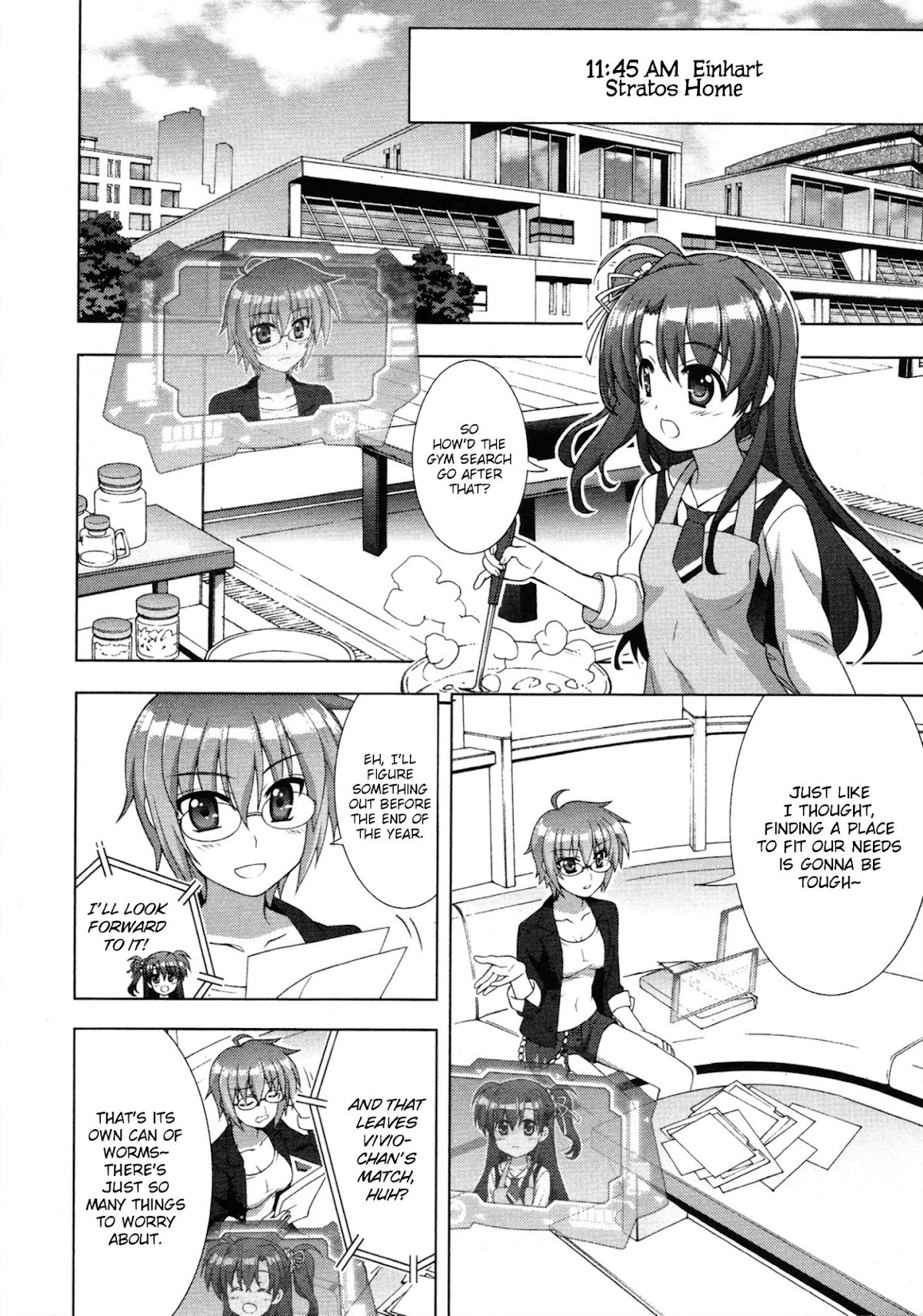 Mahou Shoujo Lyrical Nanoha Vivid Chapter 83 page 12 - Chapter 83 : Approach Run