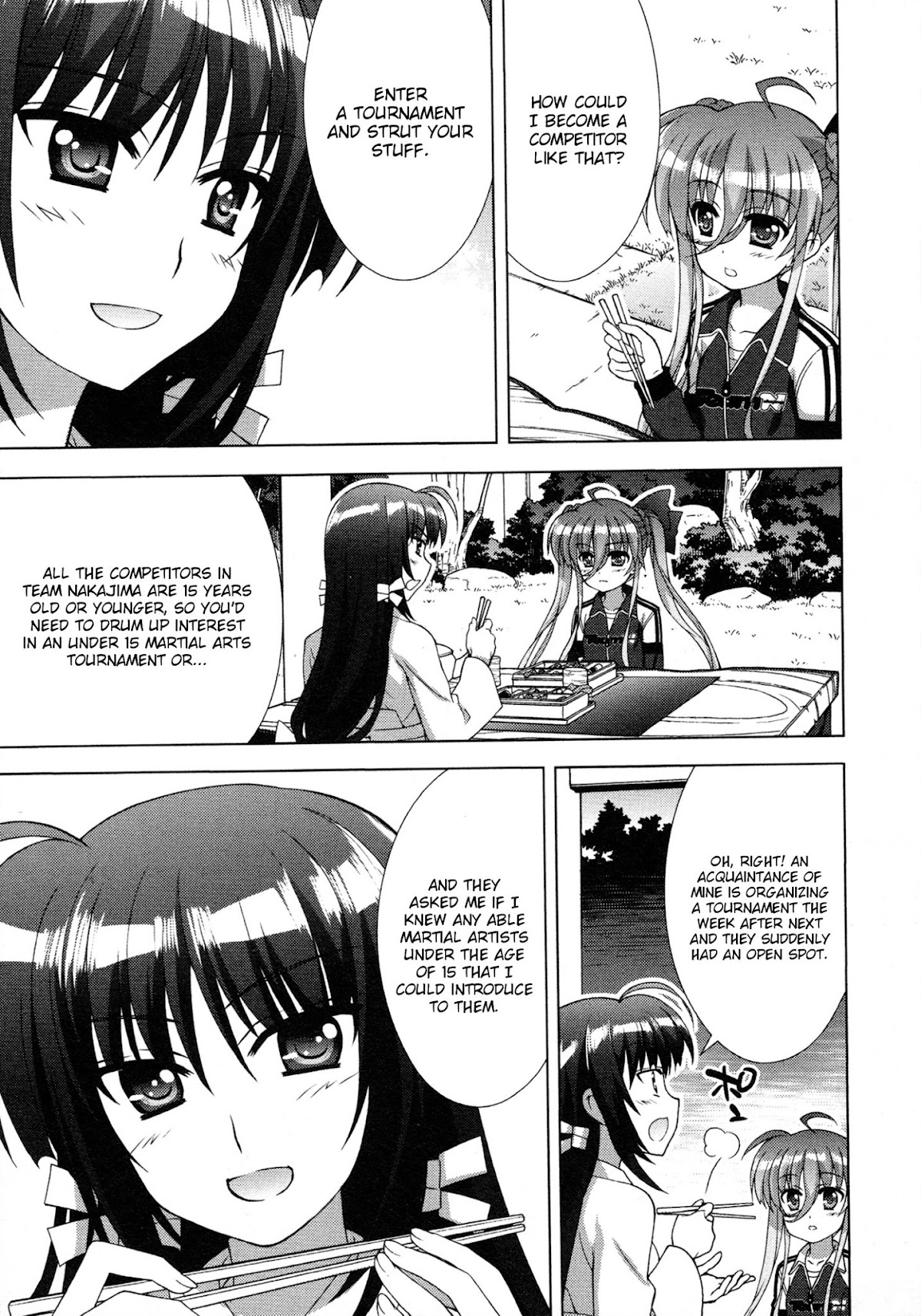 Mahou Shoujo Lyrical Nanoha Vivid Chapter 83 page 15 - Chapter 83 : Approach Run