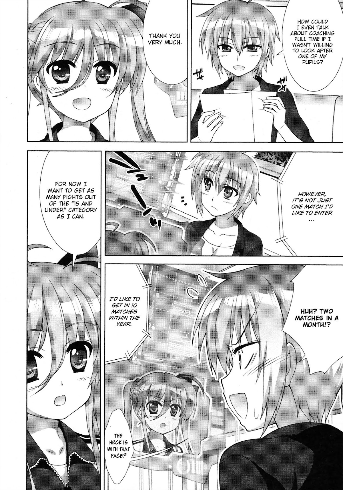 Mahou Shoujo Lyrical Nanoha Vivid Chapter 83 page 28 - Chapter 83 : Approach Run