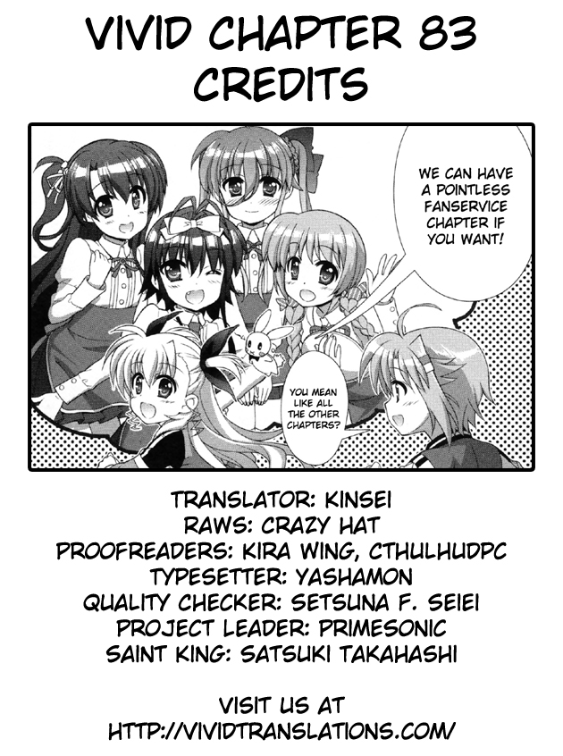 Mahou Shoujo Lyrical Nanoha Vivid Chapter 83 page 31 - Chapter 83 : Approach Run