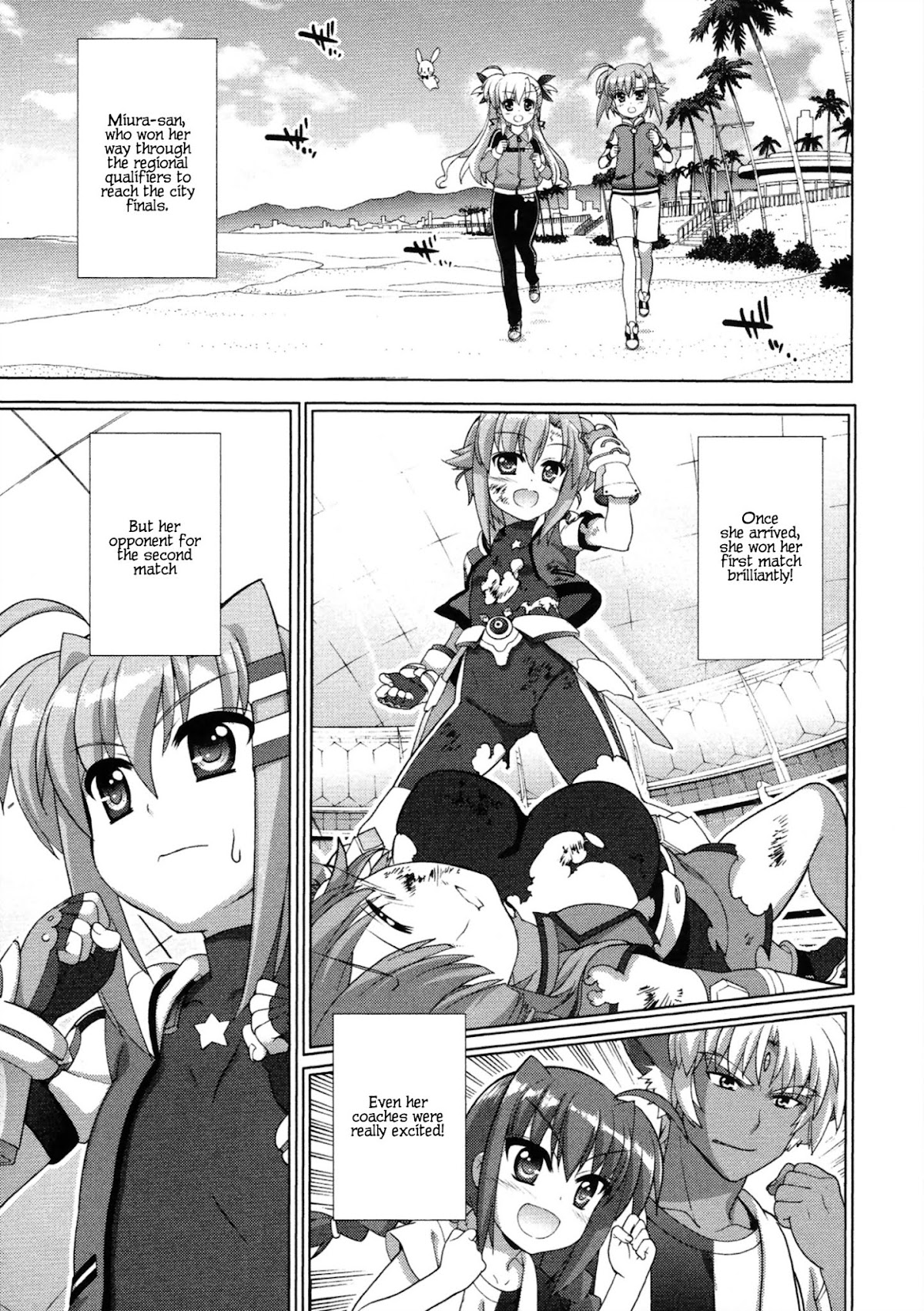 Mahou Shoujo Lyrical Nanoha Vivid Chapter 83 page 4 - Chapter 83 : Approach Run