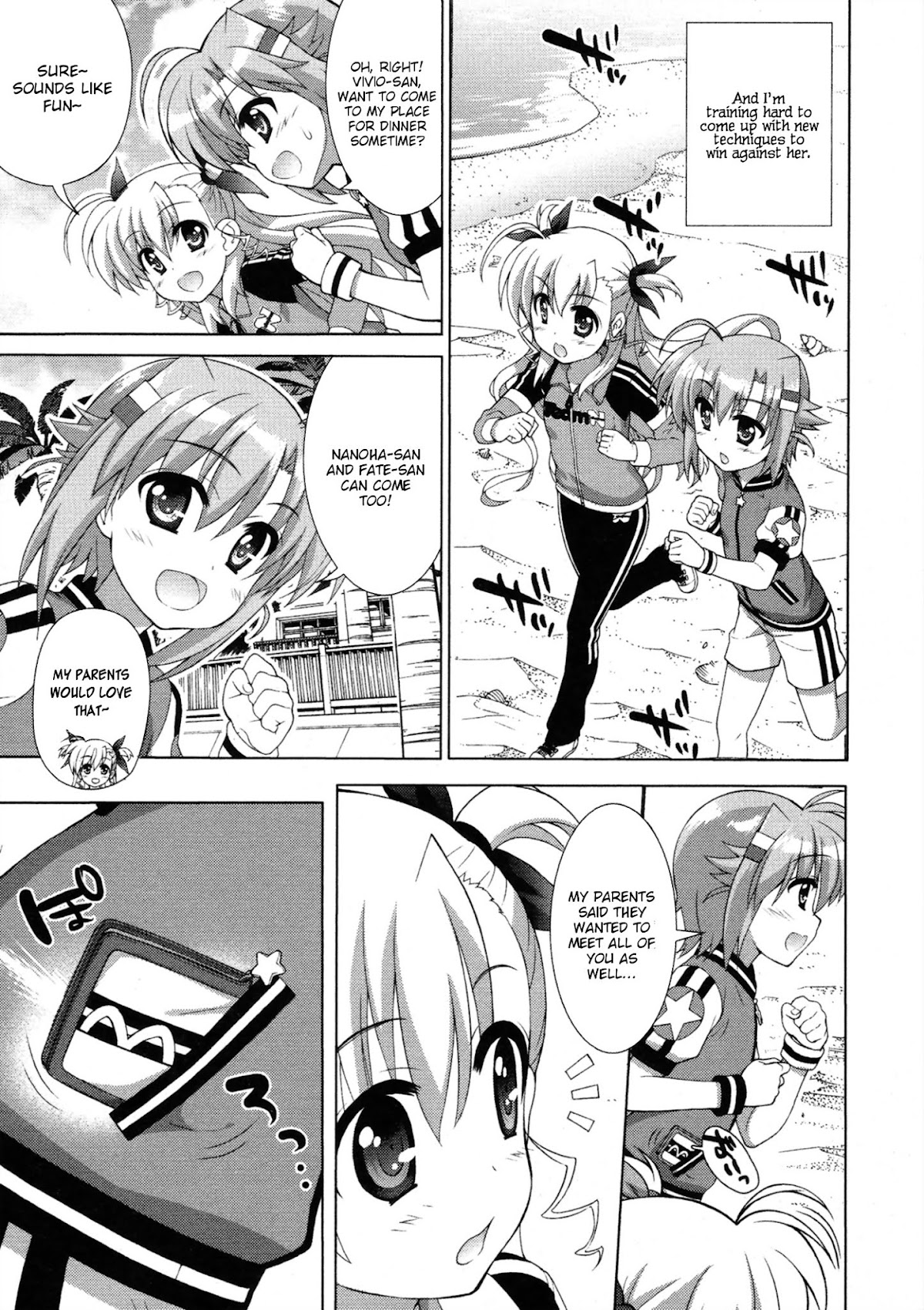 Mahou Shoujo Lyrical Nanoha Vivid Chapter 83 page 6 - Chapter 83 : Approach Run