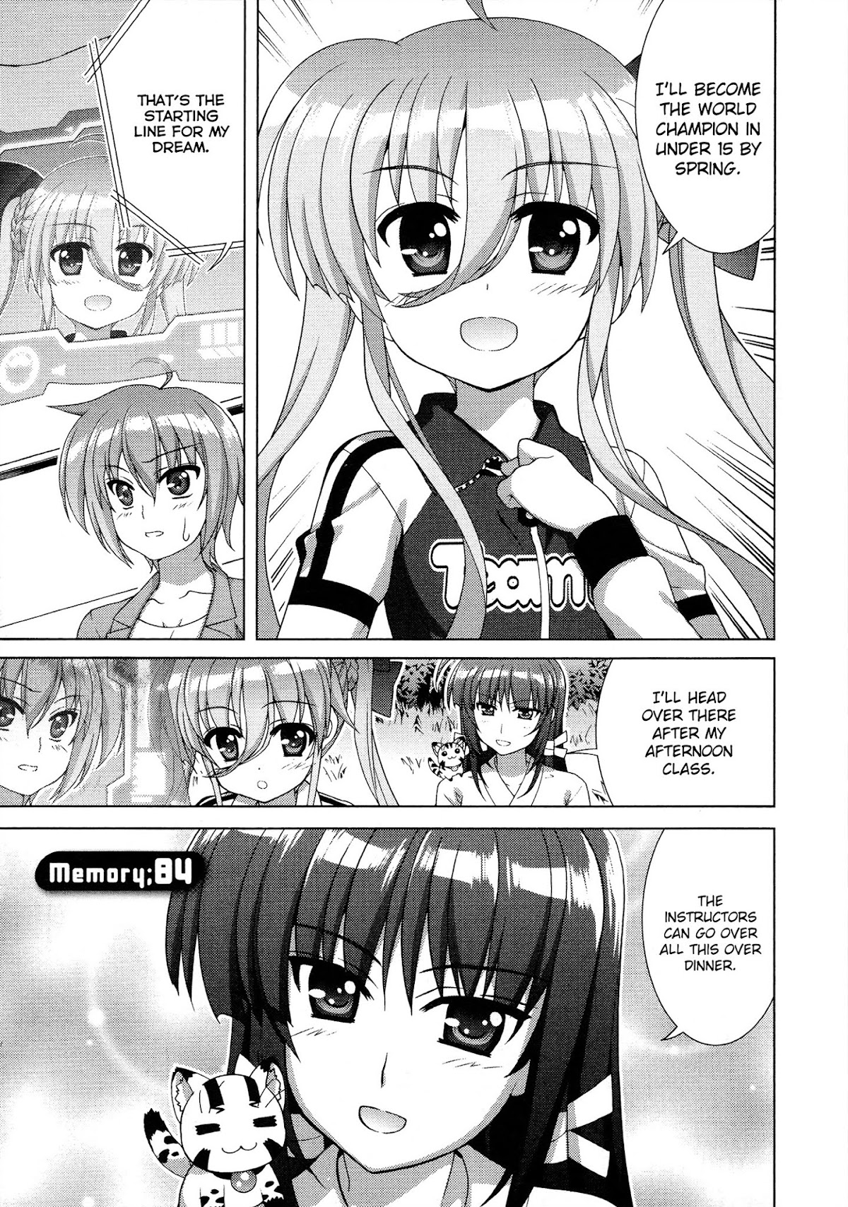 Mahou Shoujo Lyrical Nanoha Vivid Chapter 84 page 1 - Chapter 84 : Taking on the World