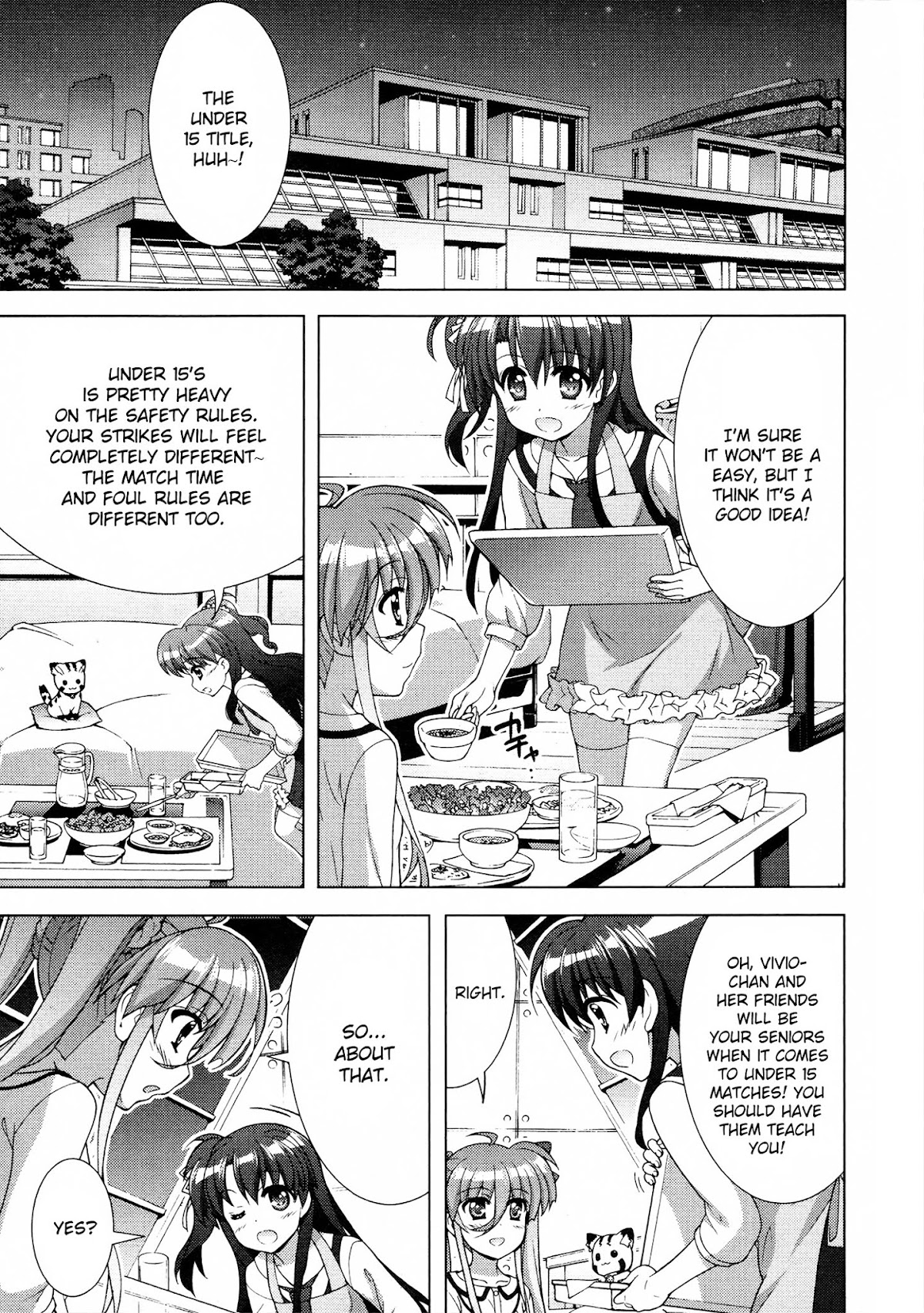 Mahou Shoujo Lyrical Nanoha Vivid Chapter 84 page 11 - Chapter 84 : Taking on the World