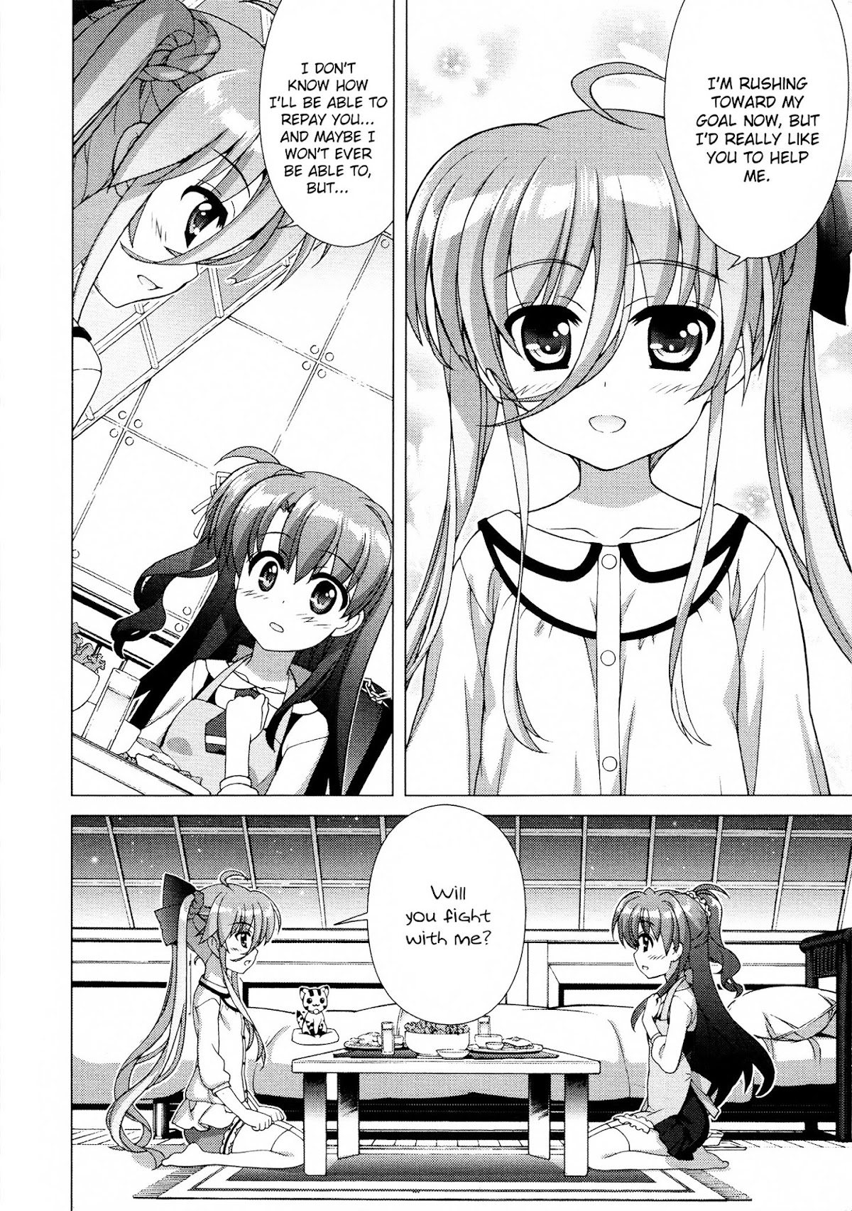 Mahou Shoujo Lyrical Nanoha Vivid Chapter 84 page 12 - Chapter 84 : Taking on the World
