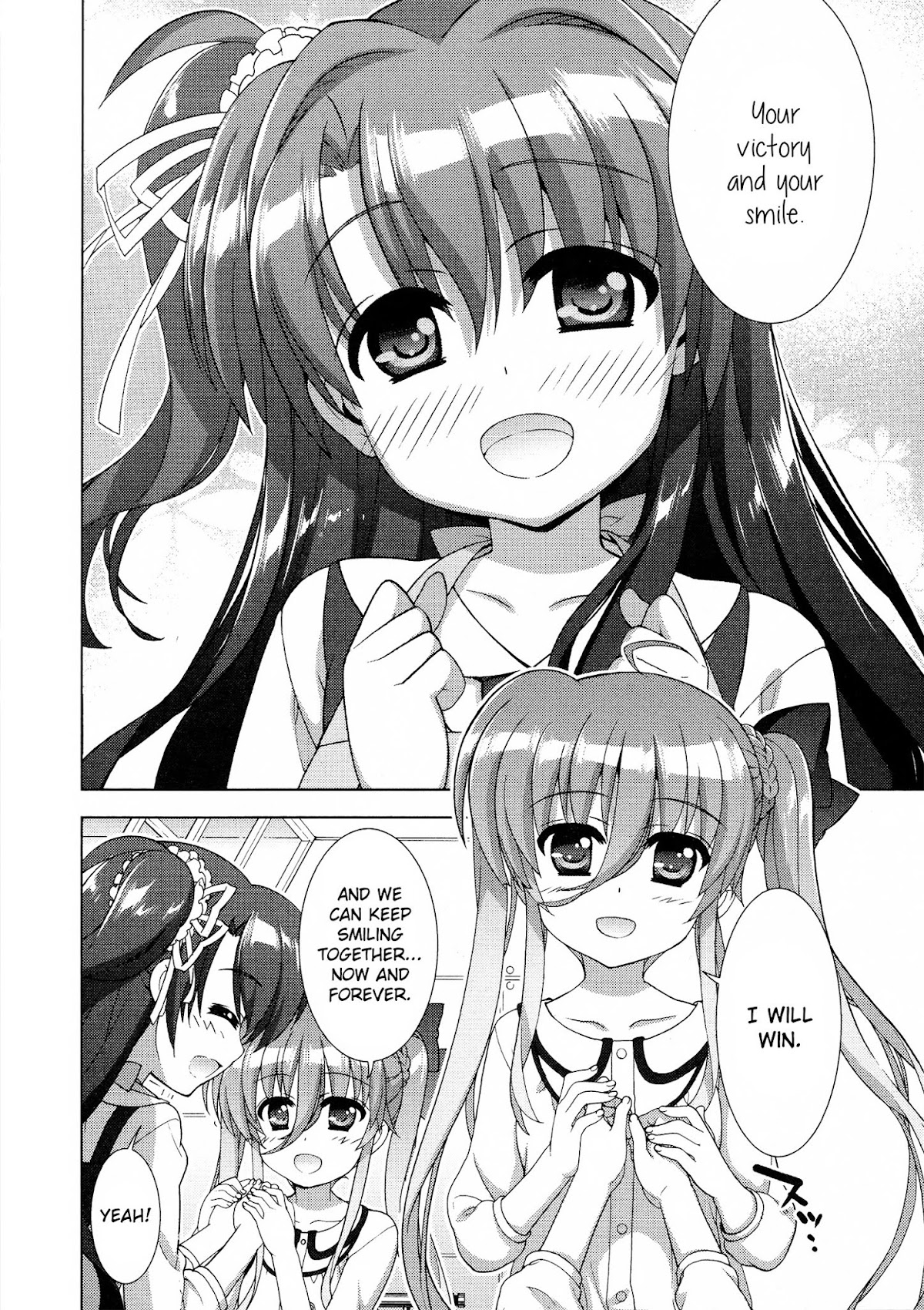 Mahou Shoujo Lyrical Nanoha Vivid Chapter 84 page 14 - Chapter 84 : Taking on the World