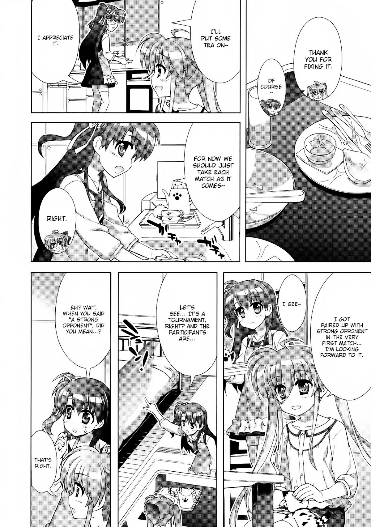 Mahou Shoujo Lyrical Nanoha Vivid Chapter 84 page 16 - Chapter 84 : Taking on the World
