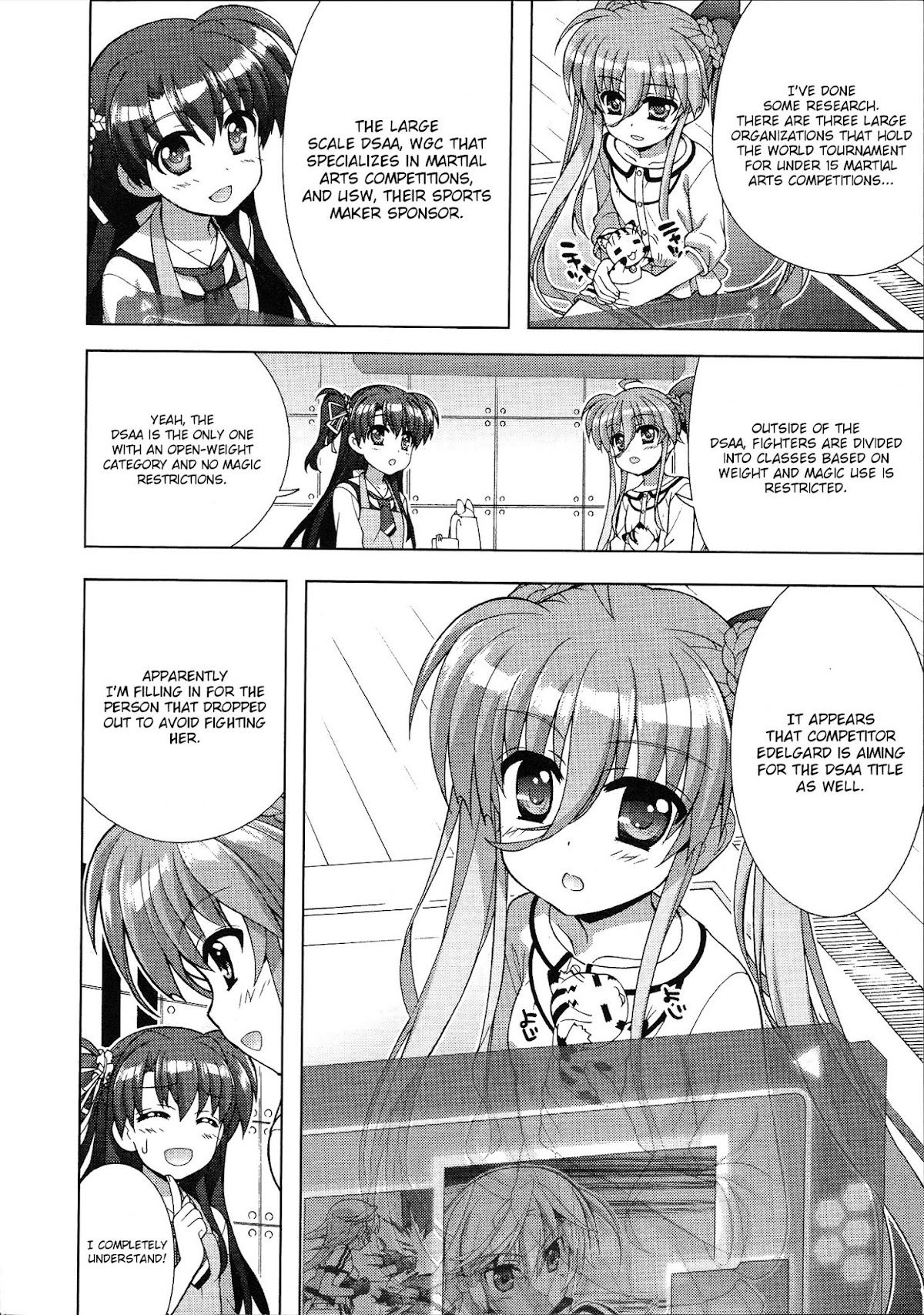 Mahou Shoujo Lyrical Nanoha Vivid Chapter 84 page 18 - Chapter 84 : Taking on the World
