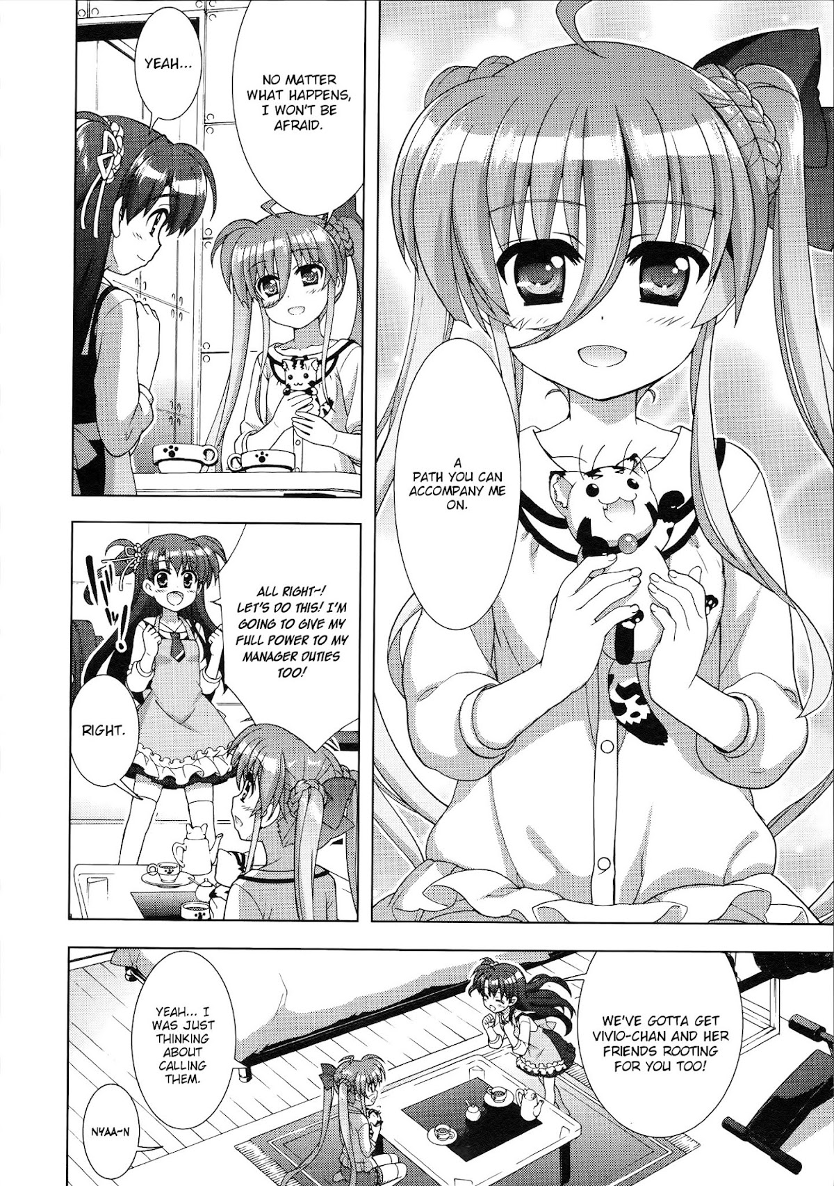 Mahou Shoujo Lyrical Nanoha Vivid Chapter 84 page 20 - Chapter 84 : Taking on the World