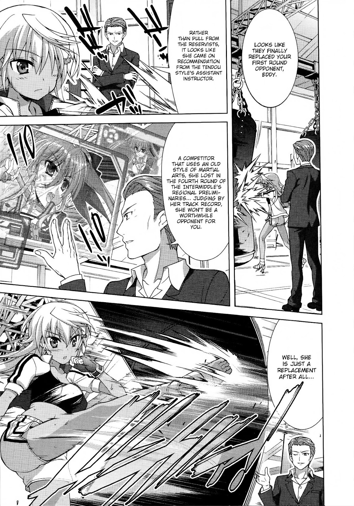 Mahou Shoujo Lyrical Nanoha Vivid Chapter 84 page 21 - Chapter 84 : Taking on the World