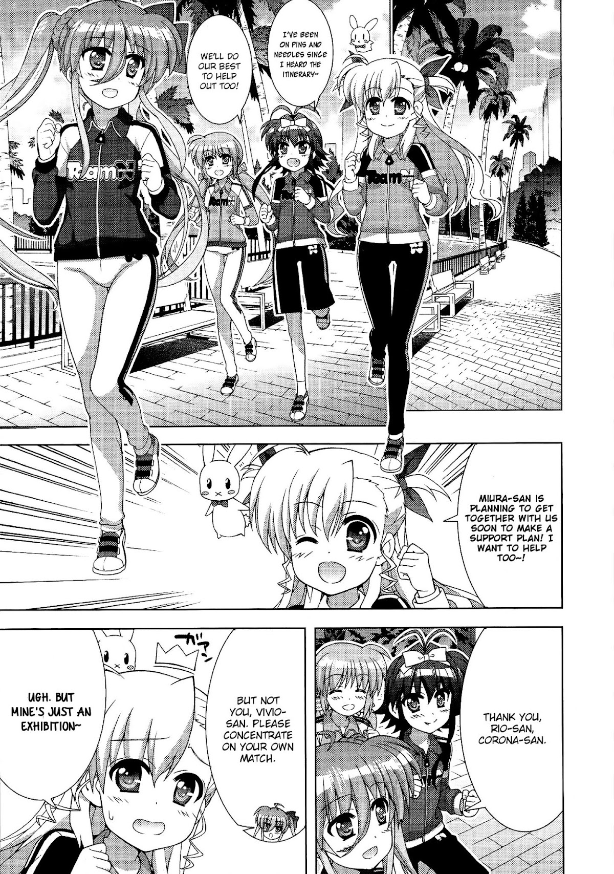 Mahou Shoujo Lyrical Nanoha Vivid Chapter 84 page 26 - Chapter 84 : Taking on the World