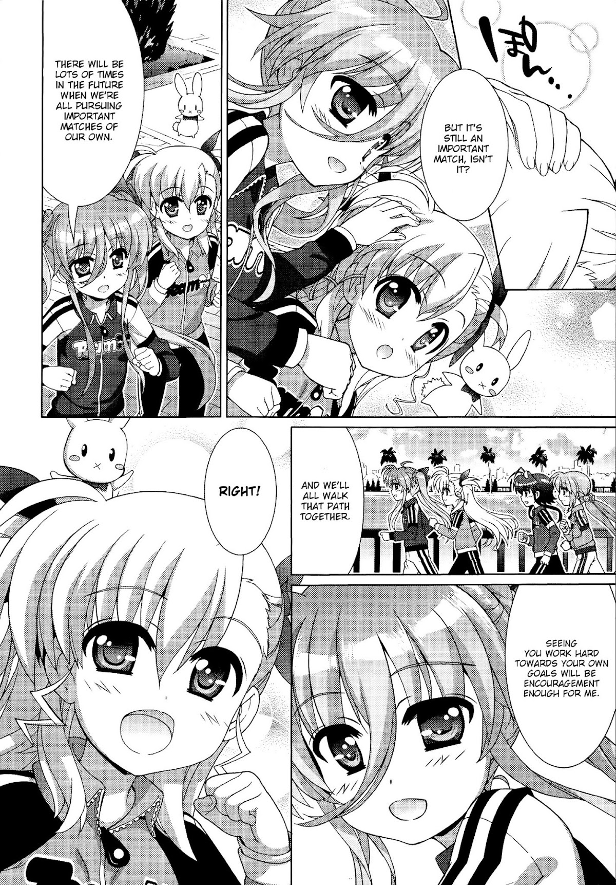 Mahou Shoujo Lyrical Nanoha Vivid Chapter 84 page 27 - Chapter 84 : Taking on the World