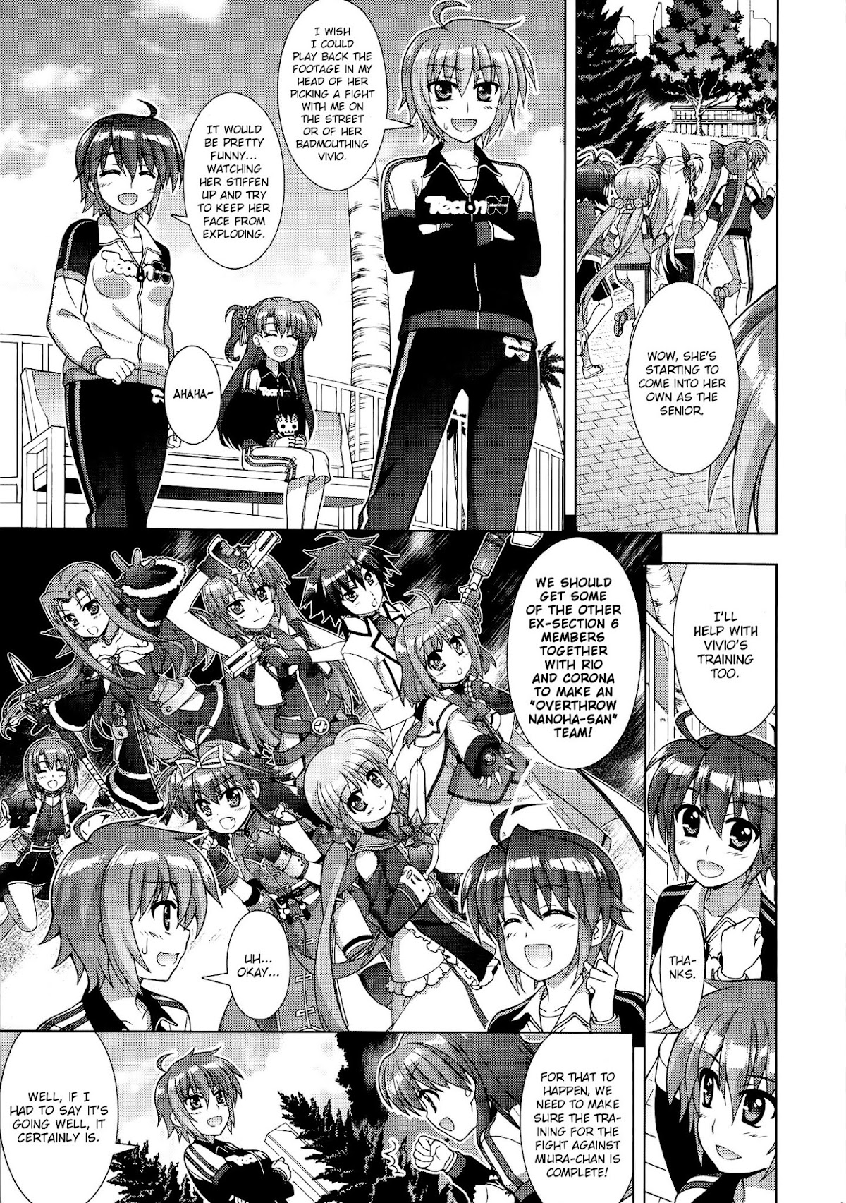 Mahou Shoujo Lyrical Nanoha Vivid Chapter 84 page 28 - Chapter 84 : Taking on the World