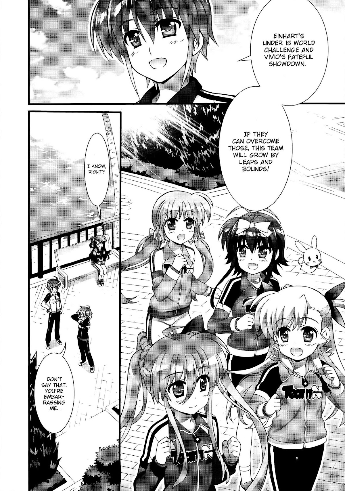 Mahou Shoujo Lyrical Nanoha Vivid Chapter 84 page 29 - Chapter 84 : Taking on the World