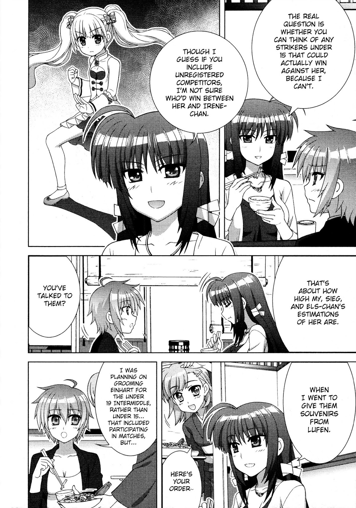 Mahou Shoujo Lyrical Nanoha Vivid Chapter 84 page 4 - Chapter 84 : Taking on the World